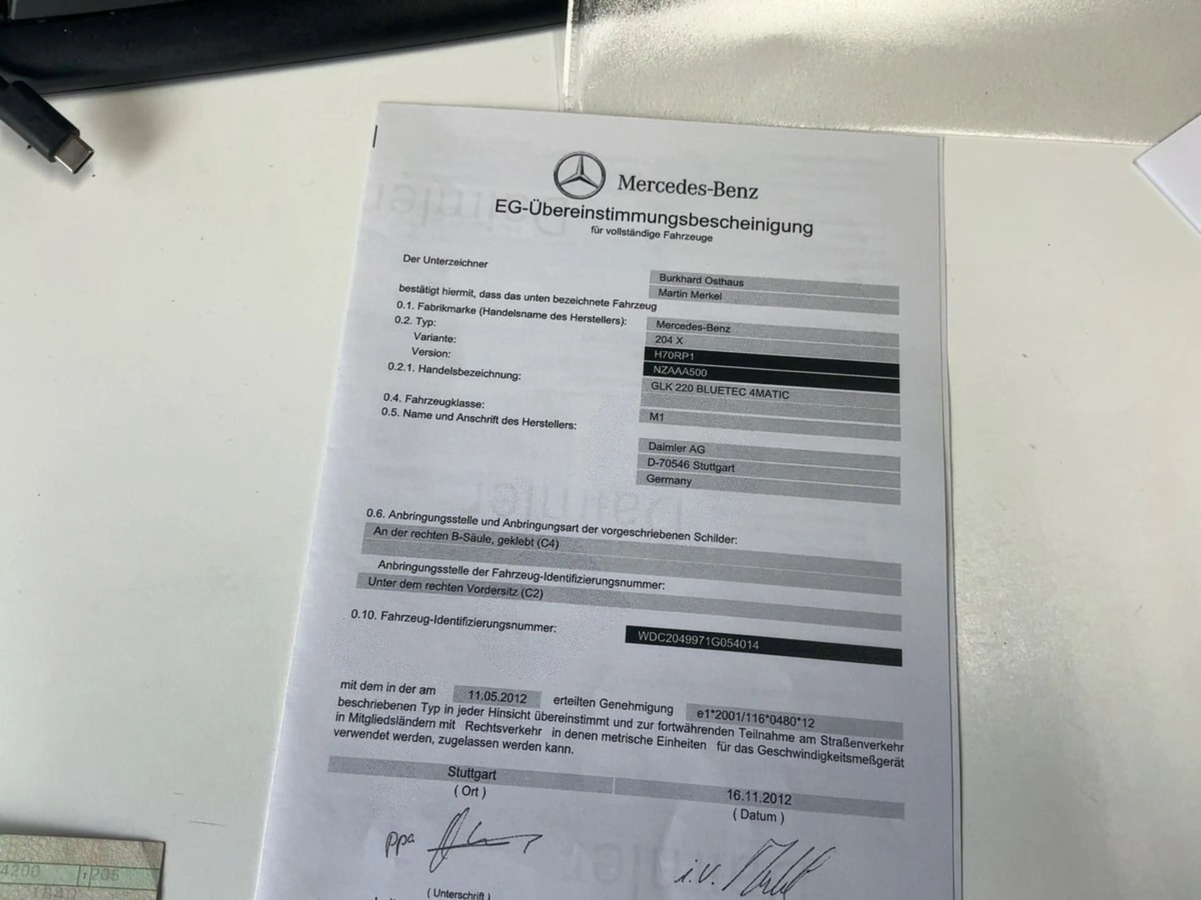 Mercedes-Benz GLK 220 CDI BlueTec 4Matic 1.Hand Scheckheft! — photo 14