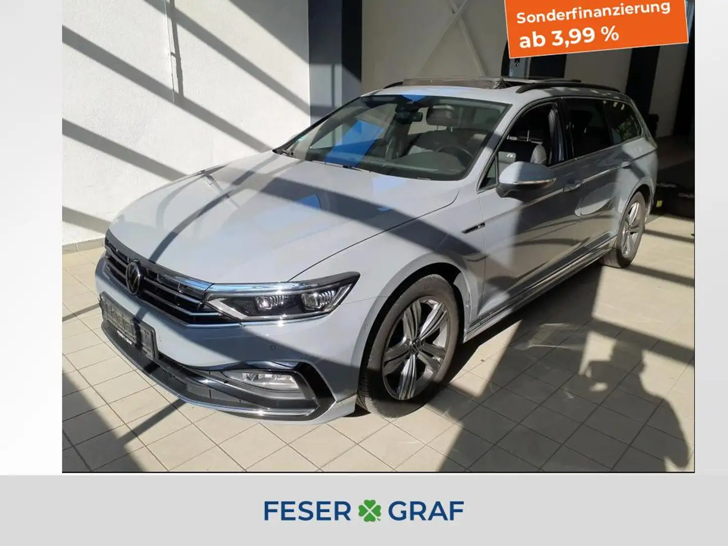 Volkswagen Passat 2.0 TDI DSG AHK PANO NAVI Grau - 1