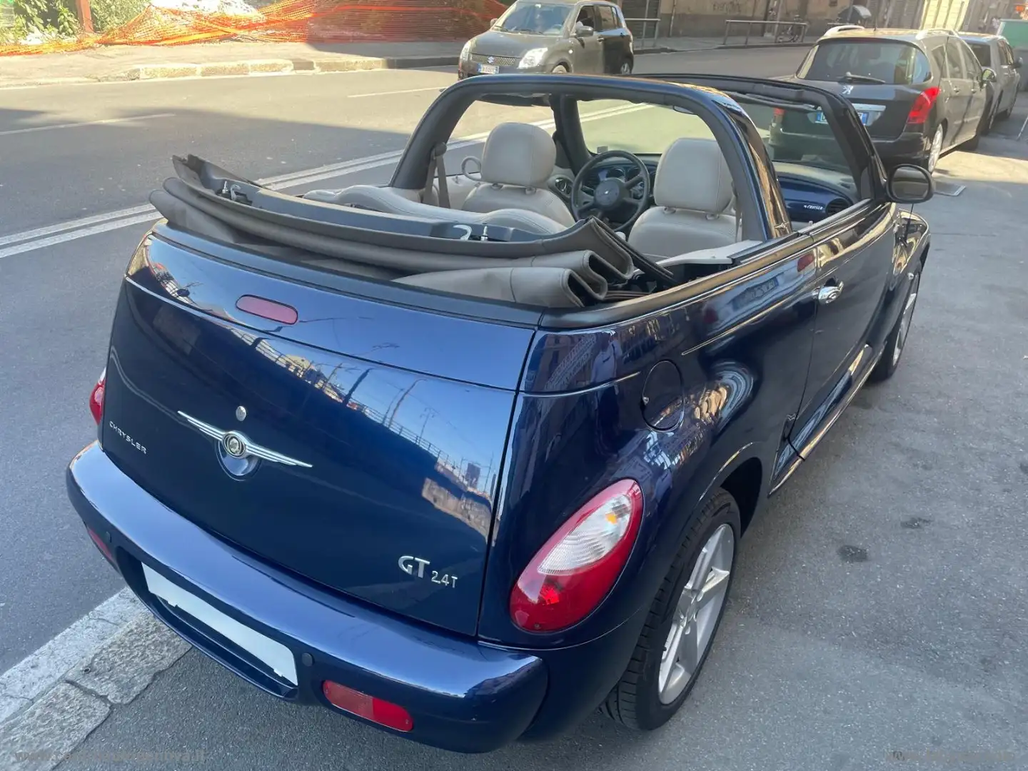 Chrysler PT Cruiser 2.4 turbo GT Cabrio Bleu - 2
