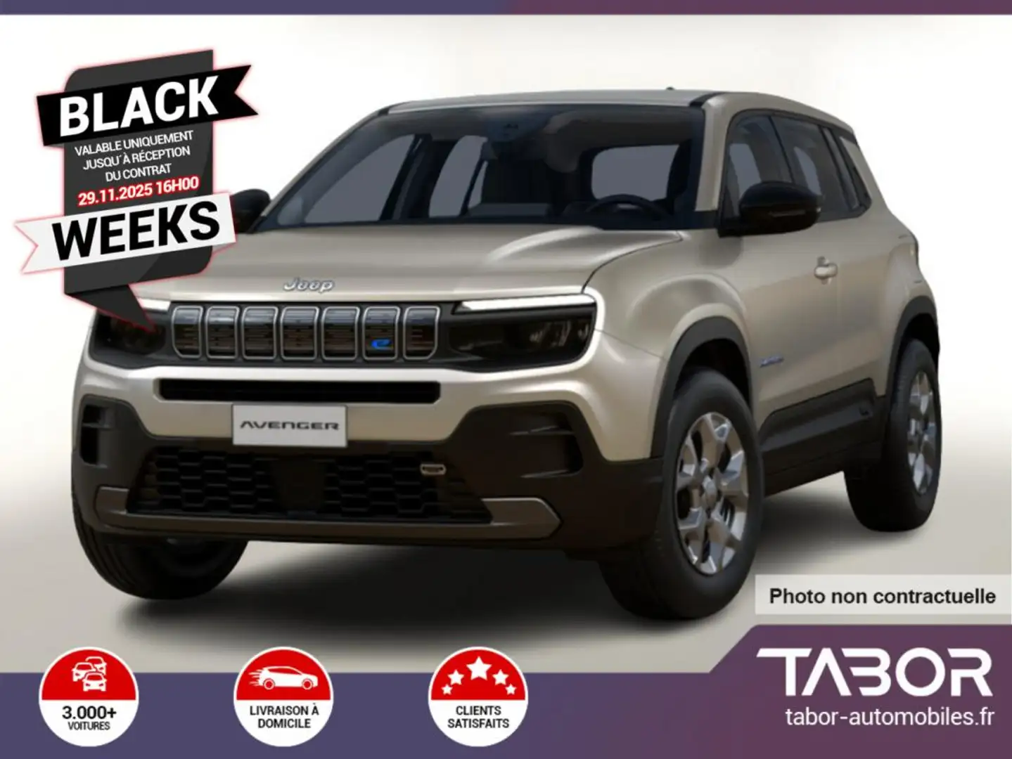 Jeep Avenger 1.2 MHEV 110 DTC Longitude LED PDC Gris - 1