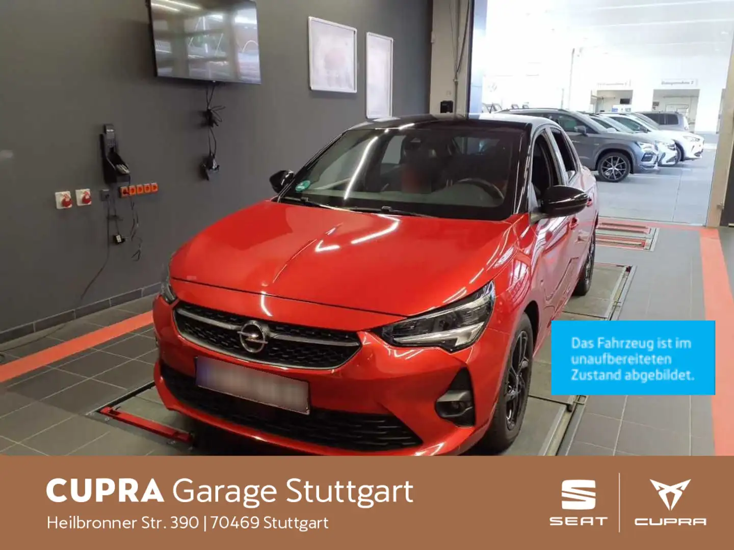 Opel Corsa F 1.2 Turbo GS Line Rot - 1