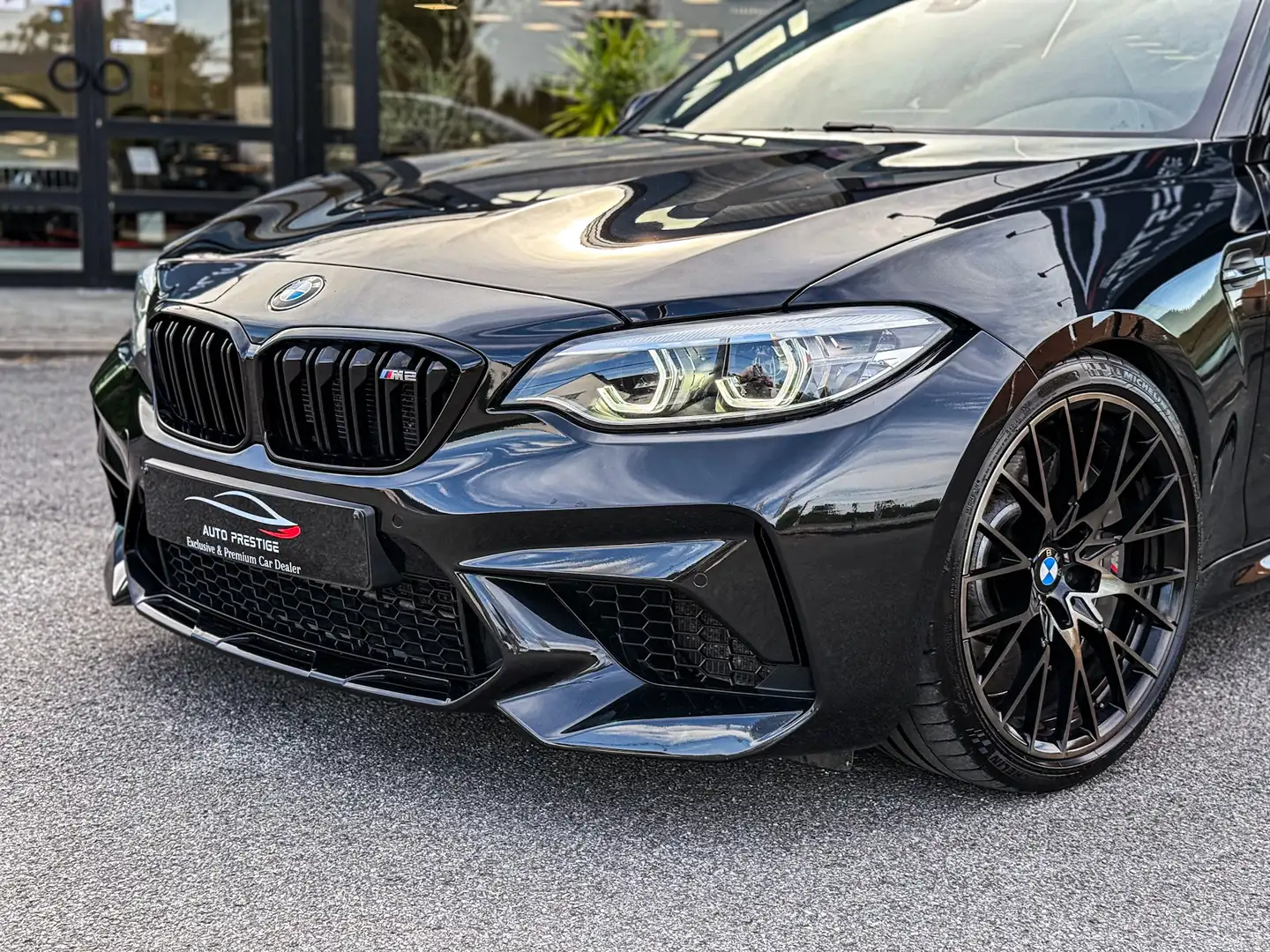 BMW M2 Competition F1 Carbon Black Edition FULL OPTIONS * Zwart - 2