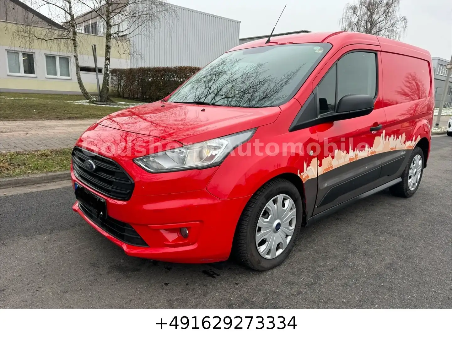Ford Transit Connect Kasten  1 Hand/Klima/Automatik Rosso - 2
