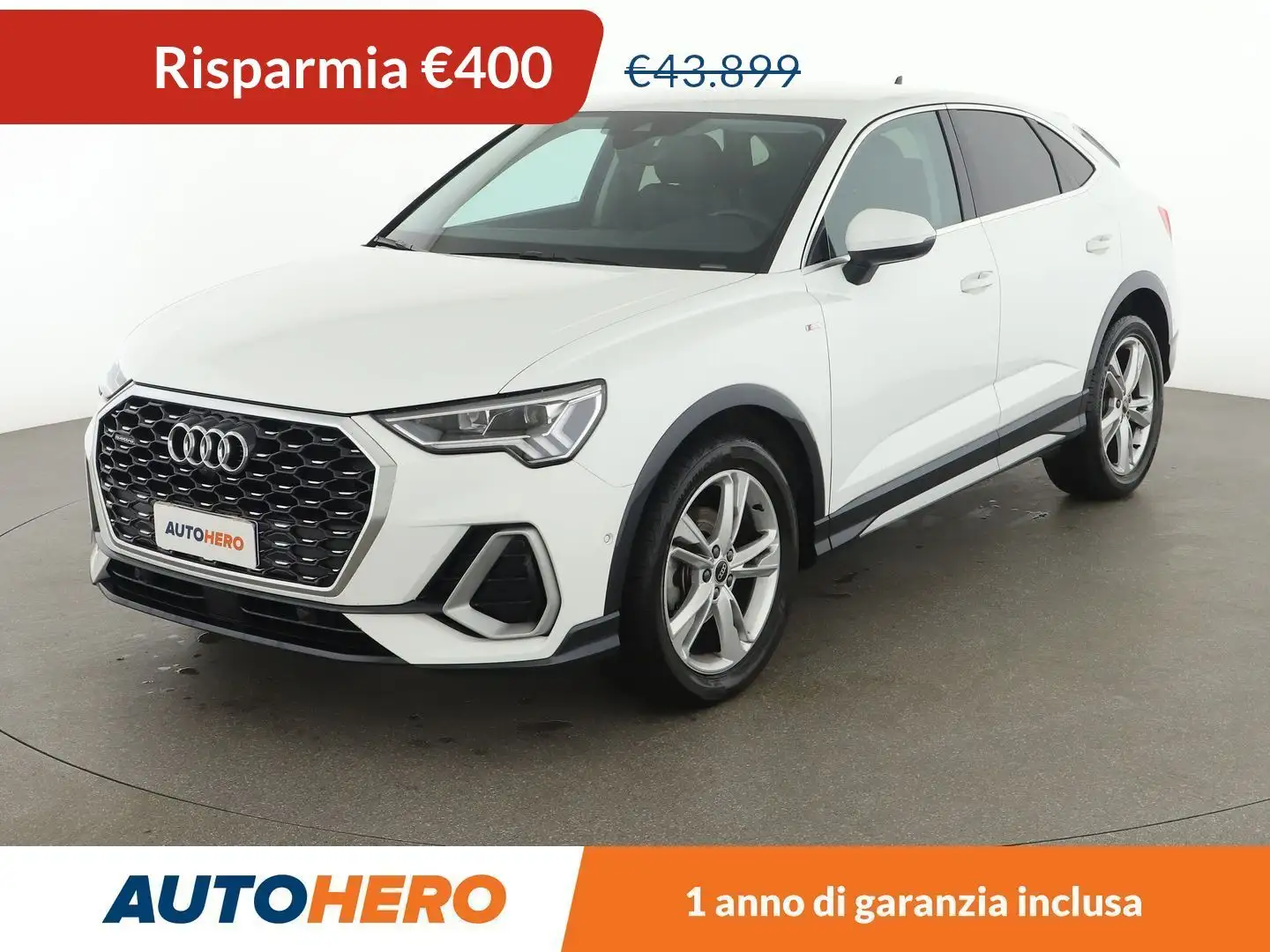 Audi Q3 35 TDI S line edition S tronic quattro Bianco - 1
