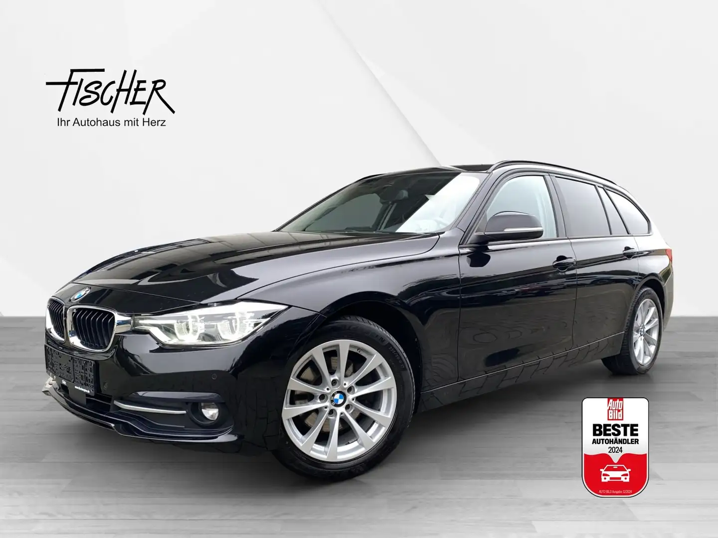 BMW 320 d Touring xDrive Sport Line Aut. RFK PDC 1.Hd  Spo Black - 1