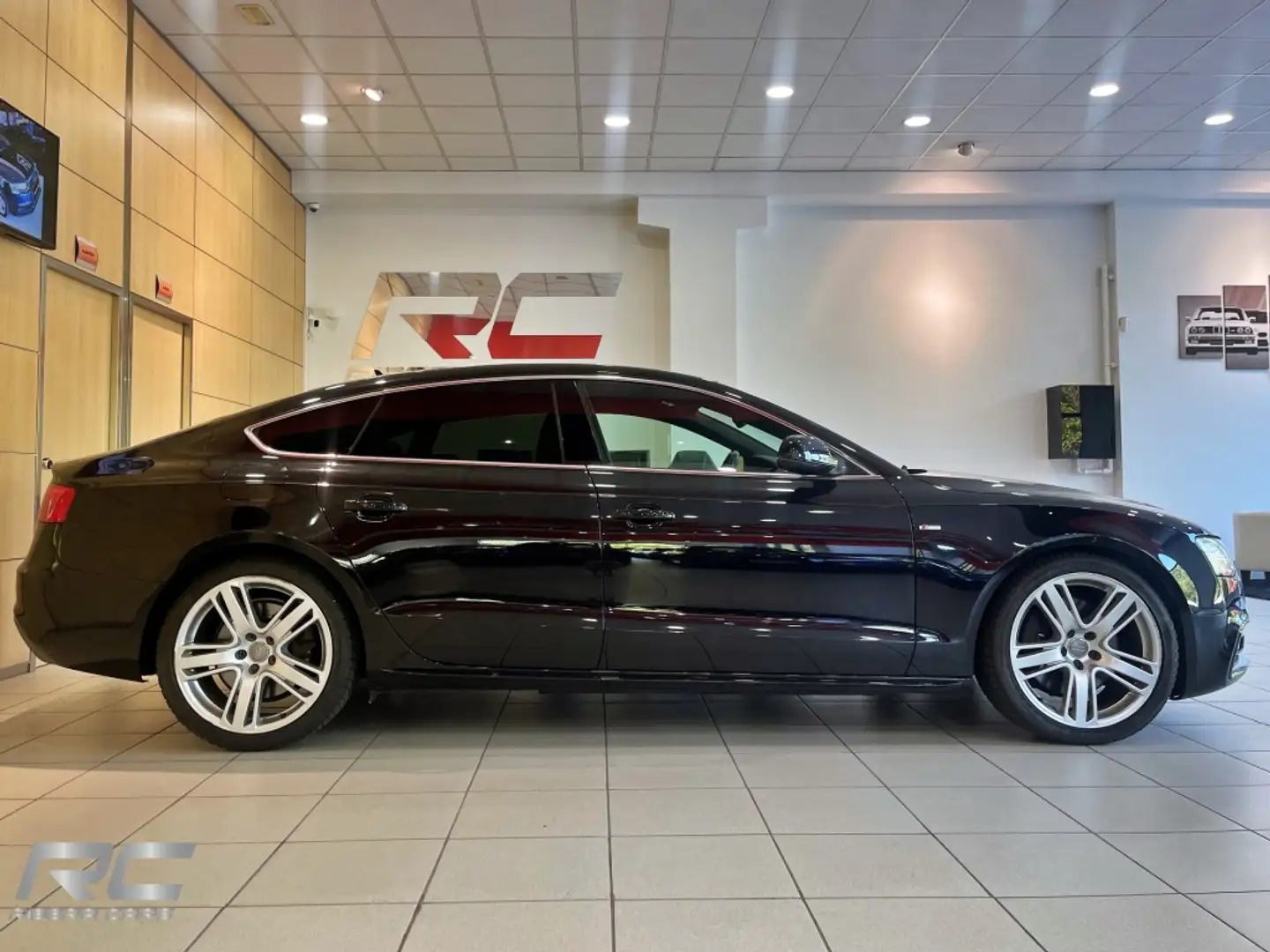 Audi A5 SB 3.0TDI CD S line edition Q. S-T 245 Negro - 2