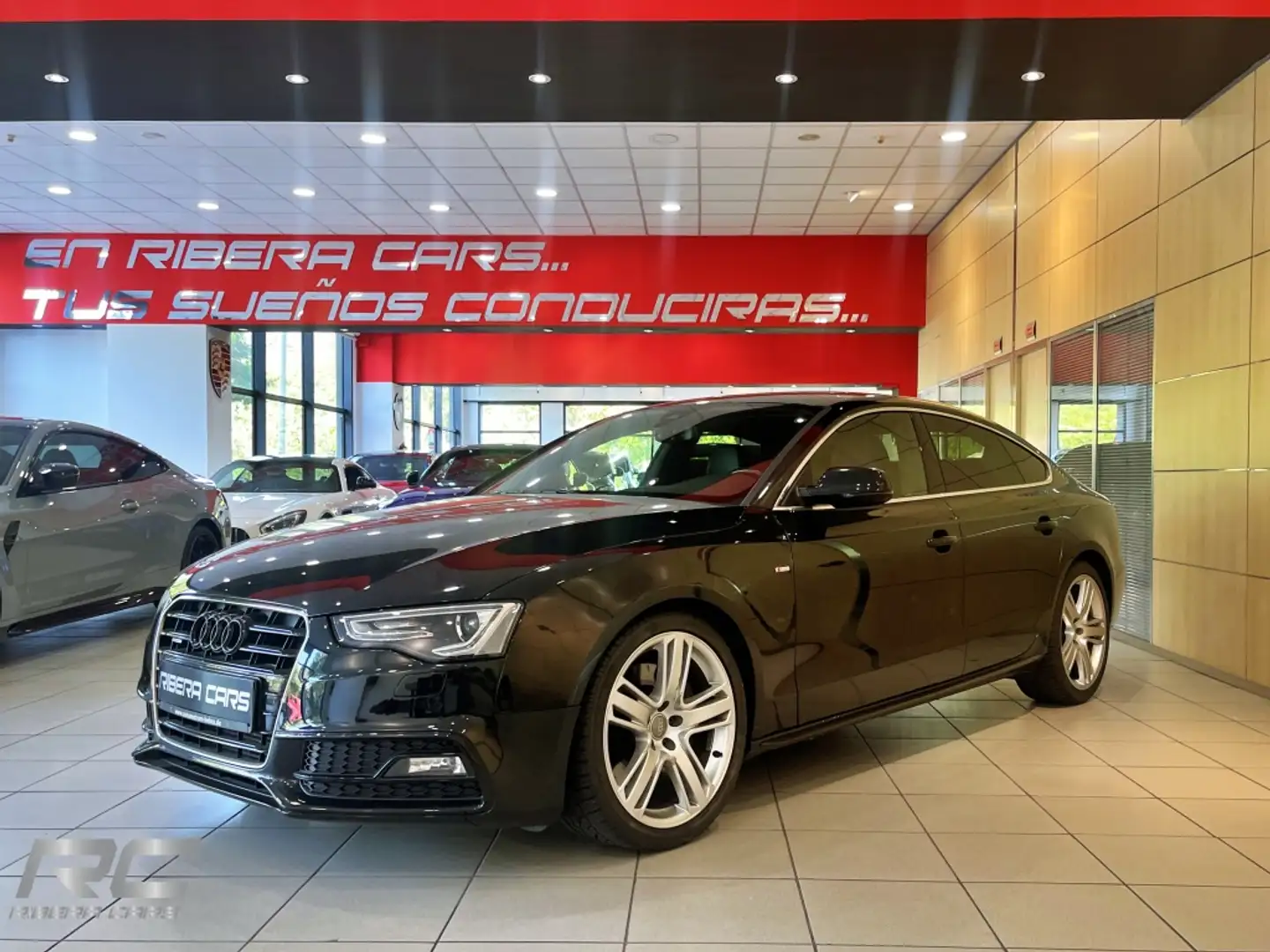 Audi A5 SB 3.0TDI CD S line edition Q. S-T 245 Negro - 1