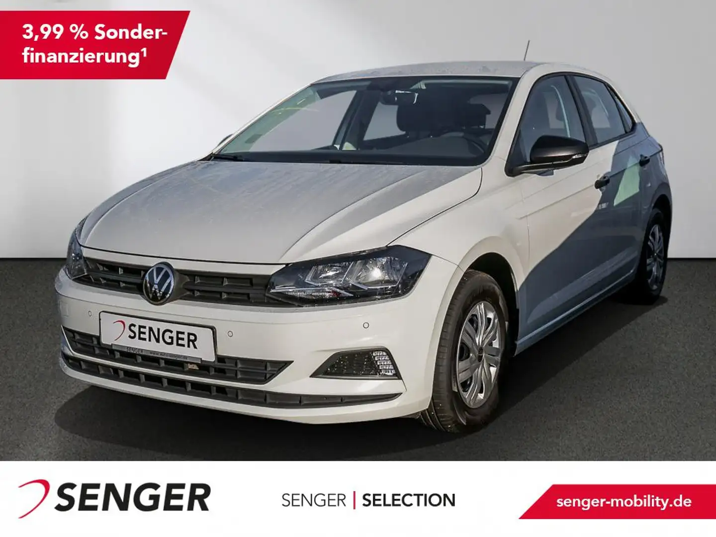 Volkswagen Polo 1.0 MPI Trendline Klima PDC APP-Connect Blanco - 1