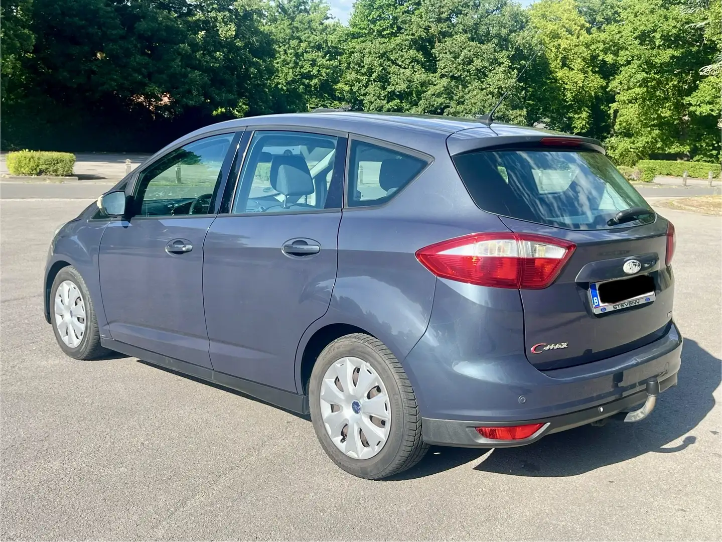 Ford C-Max 1.6 TDCi 95000km airco prêt à immatriculer Gris - 2