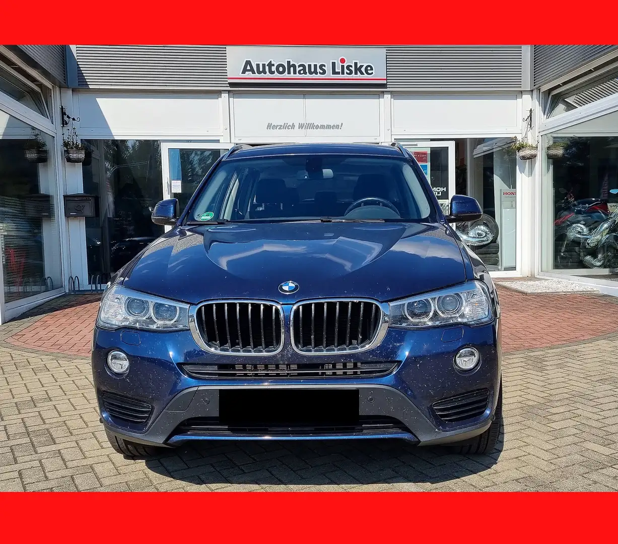 BMW X3 xDrive20d/NAVI/Allrad/Bi-Xenon/AHK/Sitzheizung Niebieski - 1