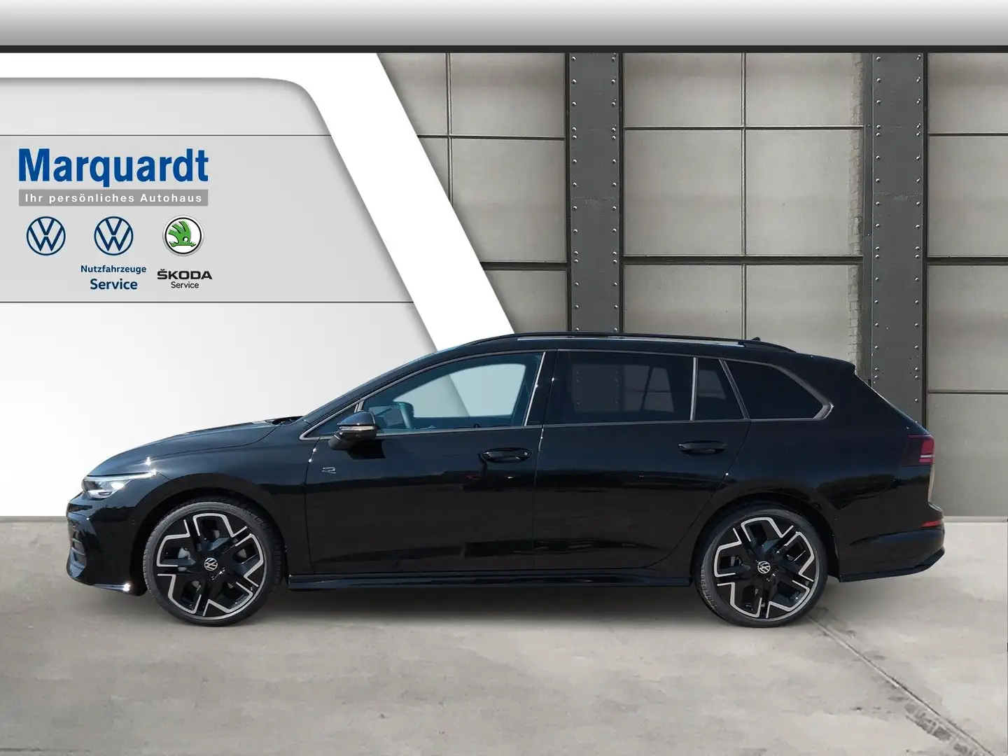 Volkswagen Golf VIII 2.0 TDI Neu  R-Line Pano18"360 ACC AHK Schwarz - 2