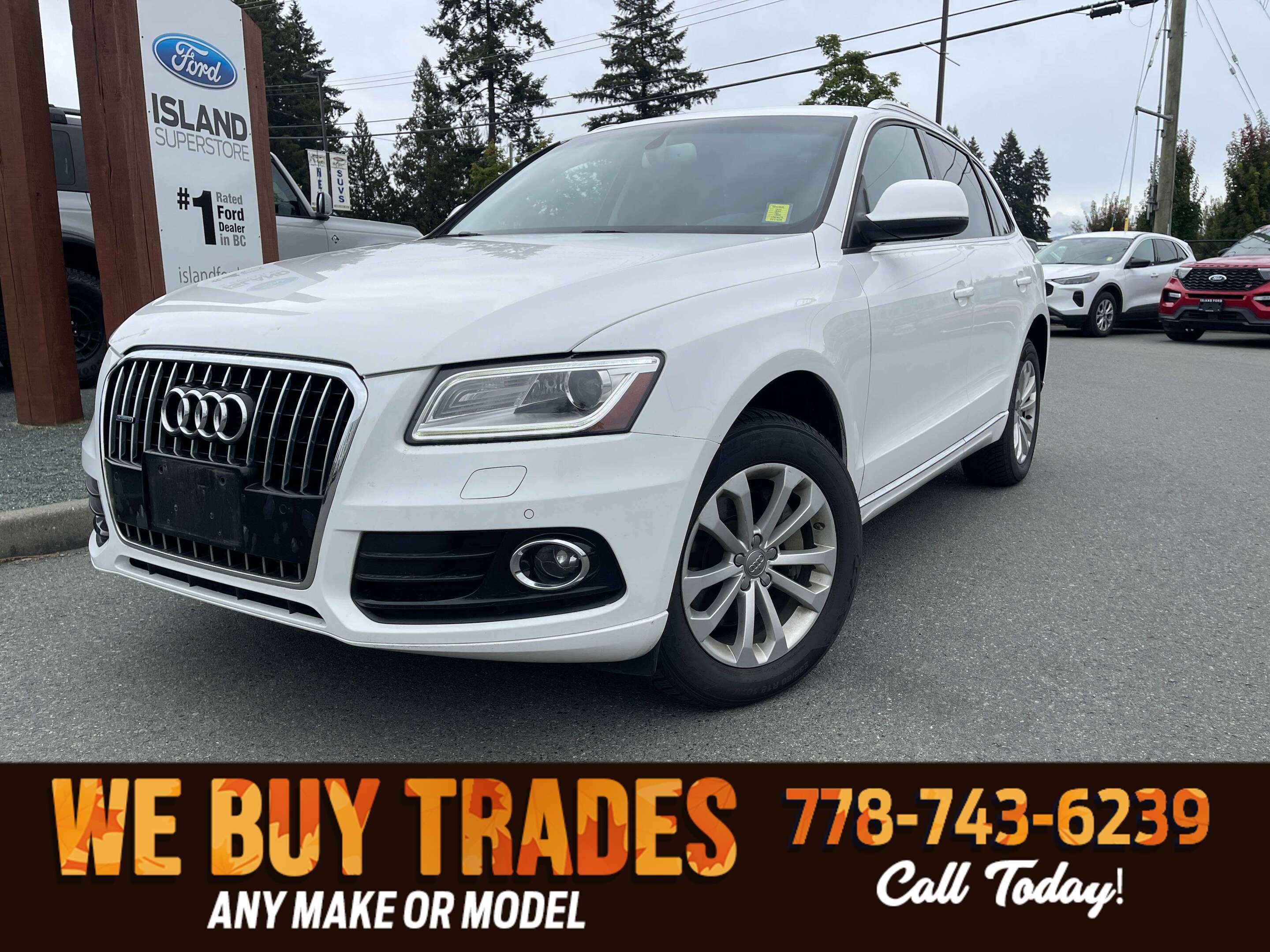 White 2014 Audi Q5 SUV / Crossover Automatic