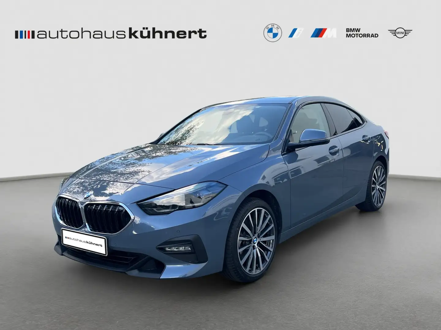 BMW 220 i xDrive Gran Coupé Advantage AHK Pano HUD ACC Mem Grau - 1