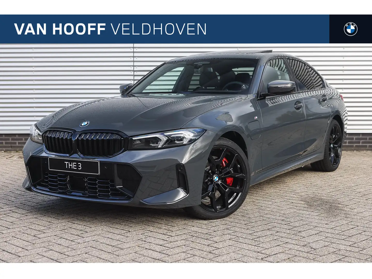 BMW 330 3 Serie 330e High Executive M Sport Automaat / Sch Grijs - 1