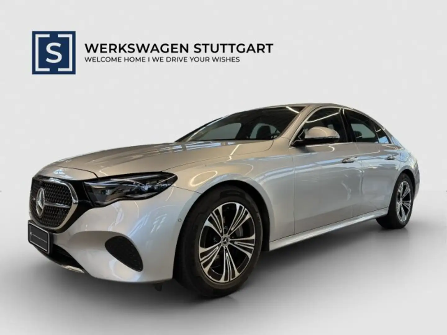 Mercedes-Benz E 450 E 450 4M Avantgarde HuD Distronic D-Light 360° Silber - 1