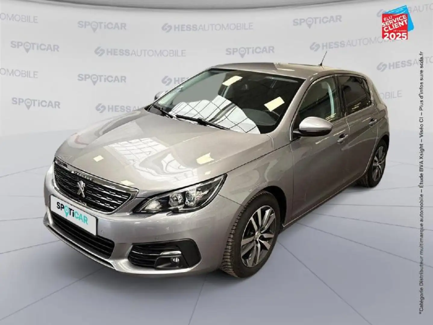 Peugeot 308 1.2 PureTech 130ch E6.3 S/S Allure Business GPS Grijs - 1