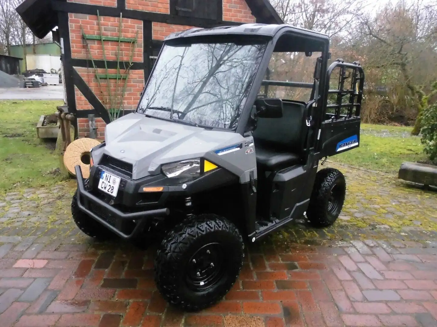 Polaris Ranger EV Elektrisch Šedá - 1