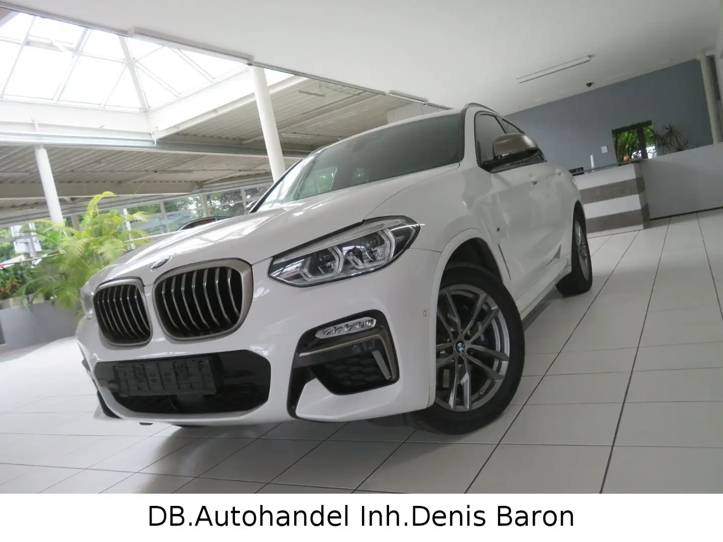 BMW X4 M d LED Pano ACC HUD Navi-Prof Leder SHZ PDC Weiß - 1