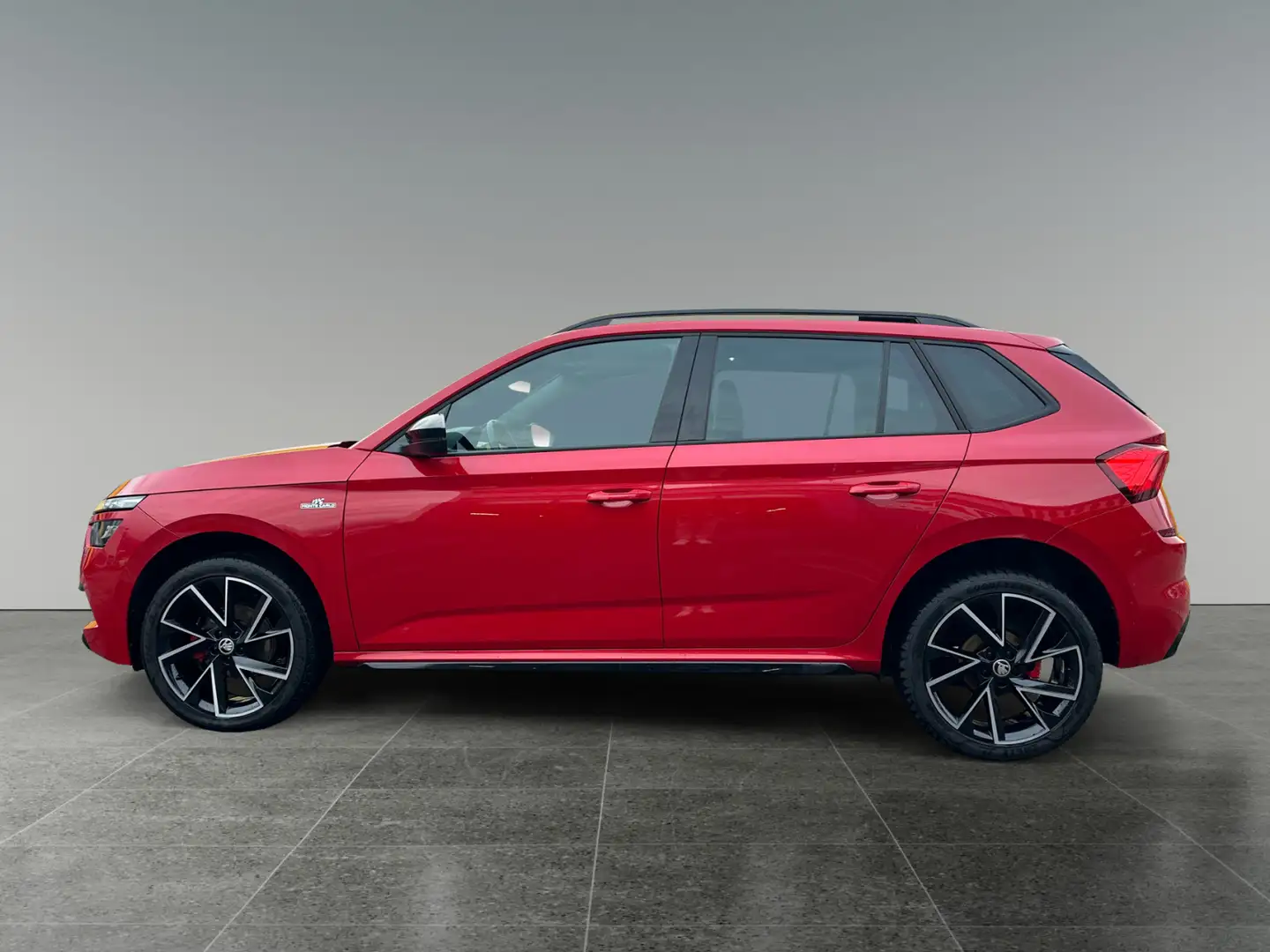 Skoda Kamiq 1,0 TSI Monte Carlo DSG     8-fach bereift! Rot - 2