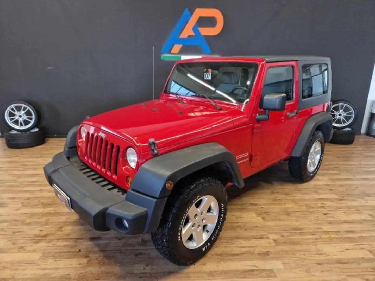Jeep Wrangler Wrangler 3p 2.8 crd Sport dpf Rosso - 2