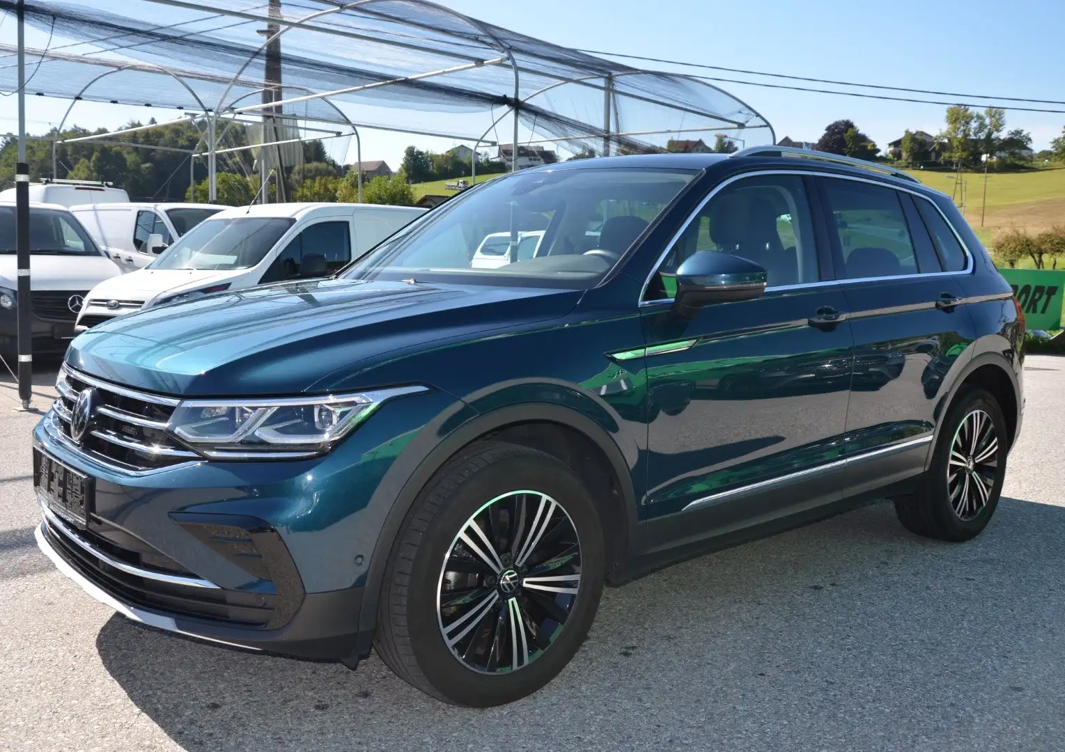 Volkswagen Tiguan Tiguan 2,0TDI 4Motion Elegance DSG MATRIX P-D 1.Be Blau - 2