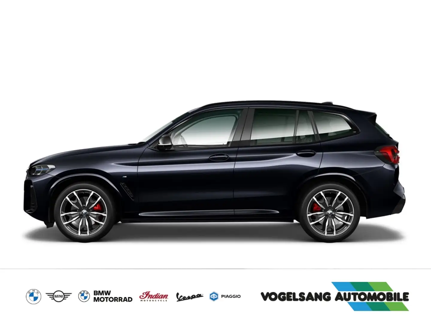 BMW X3 xDrive M40d adaptives Fahrwerk el.Sitze Head-Up Pa Schwarz - 2