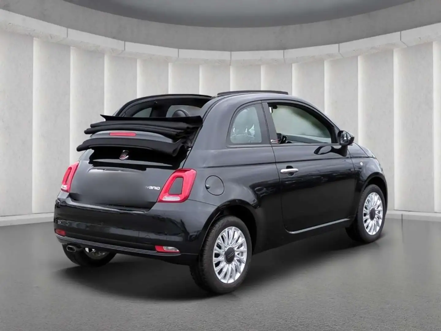 Fiat 500C Hybrid 1.0 GSE 51 kW (70 PS)S+K Zwart - 2