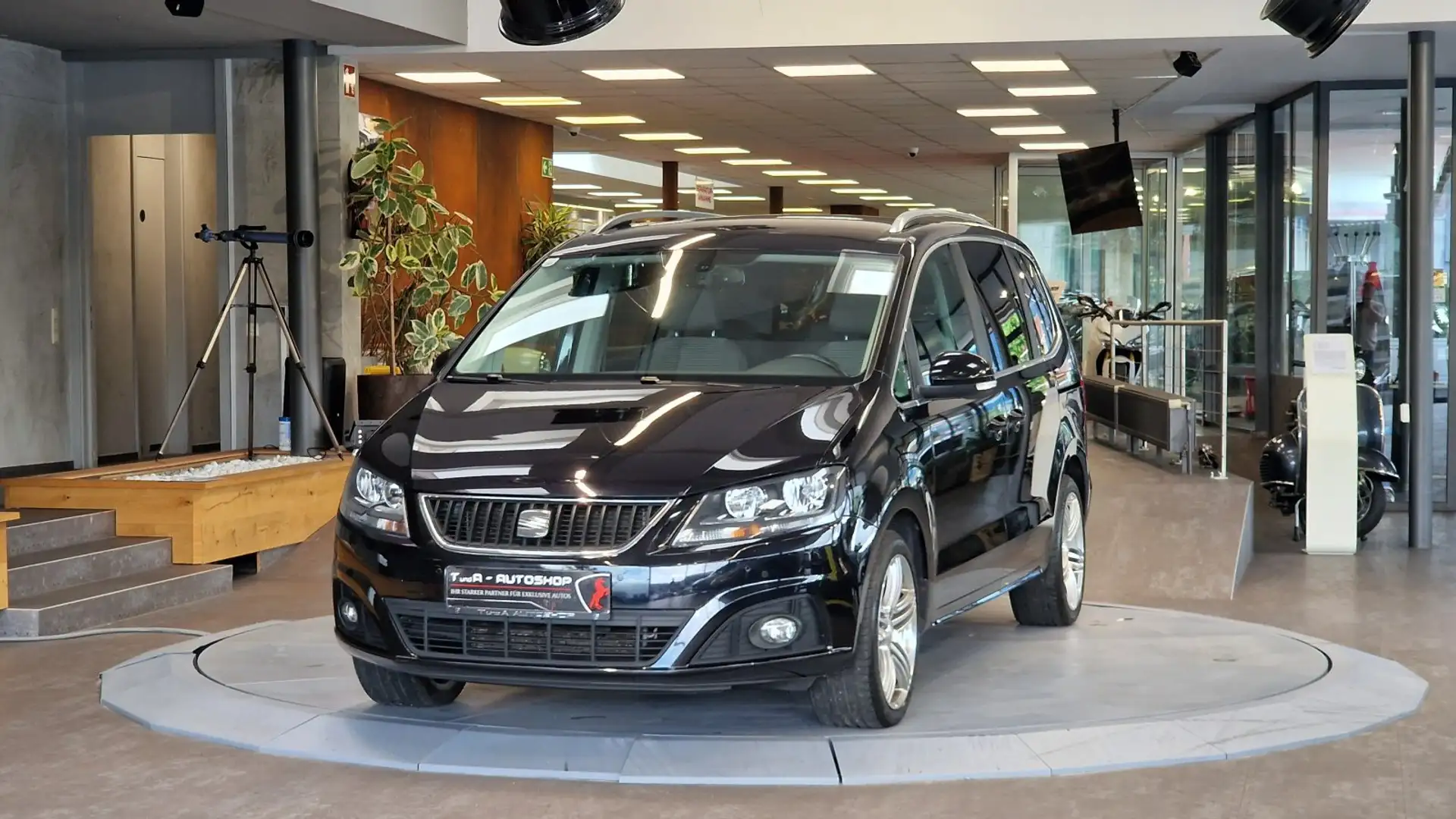 SEAT Alhambra 2.0 TDI 7-Sitzer *18Zoll*Tempomat*PDC* Fekete - 2