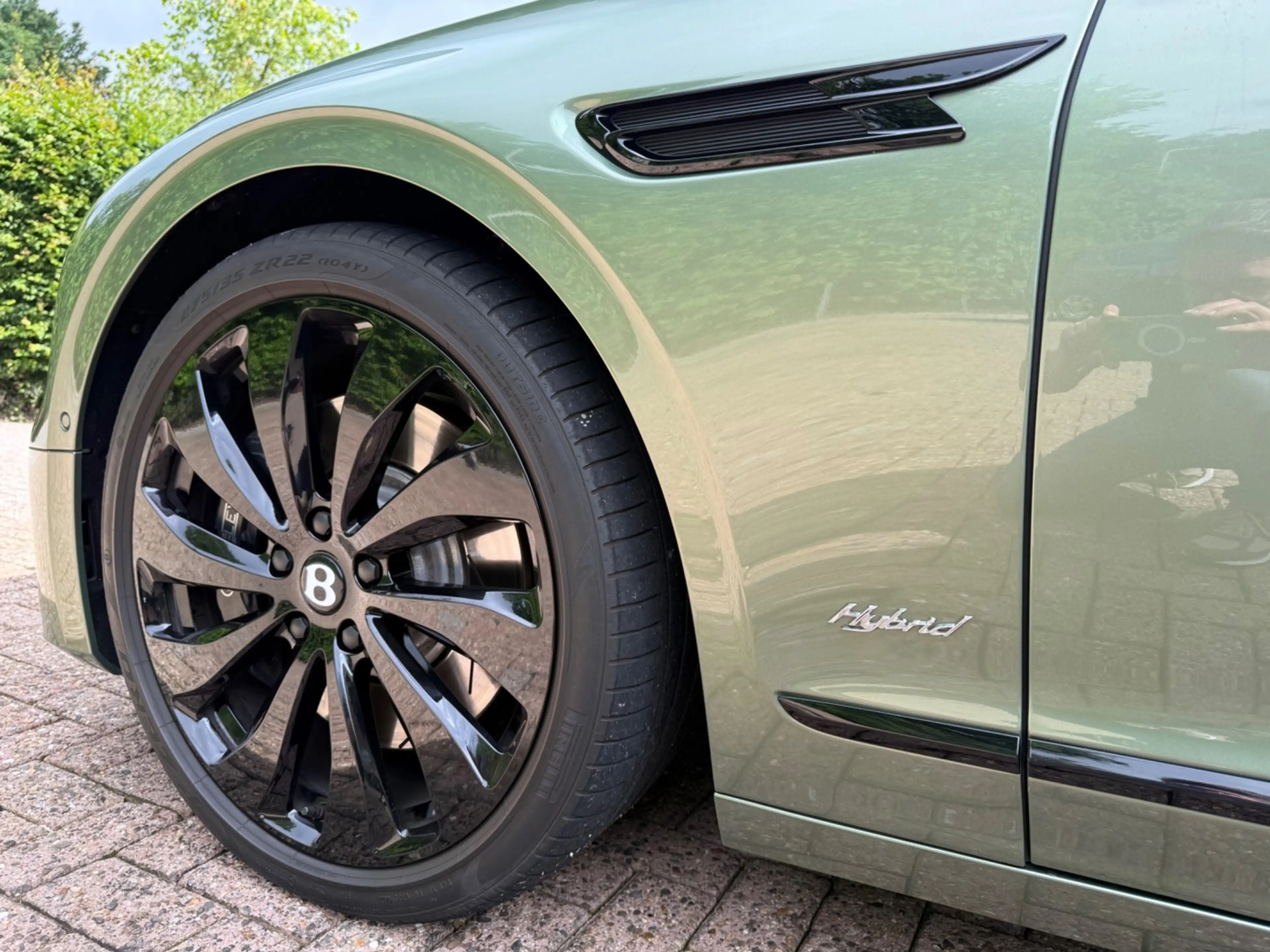 Bentley Flying Spur 2.9 V6 Hybrid Mulliner 544PK, Gran Turismo, Blackl — photo 43