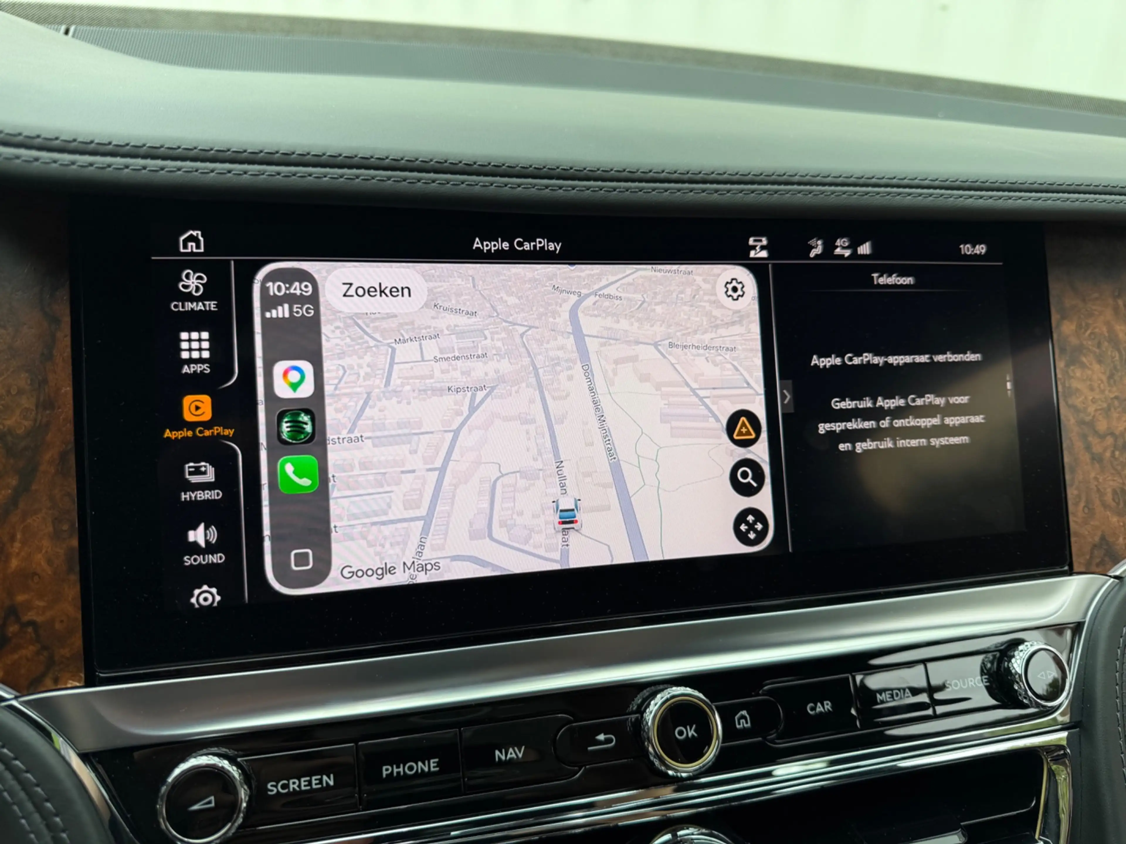 Bentley Flying Spur 2.9 V6 Hybrid Mulliner 544PK, Gran Turismo, Blackl — photo 9