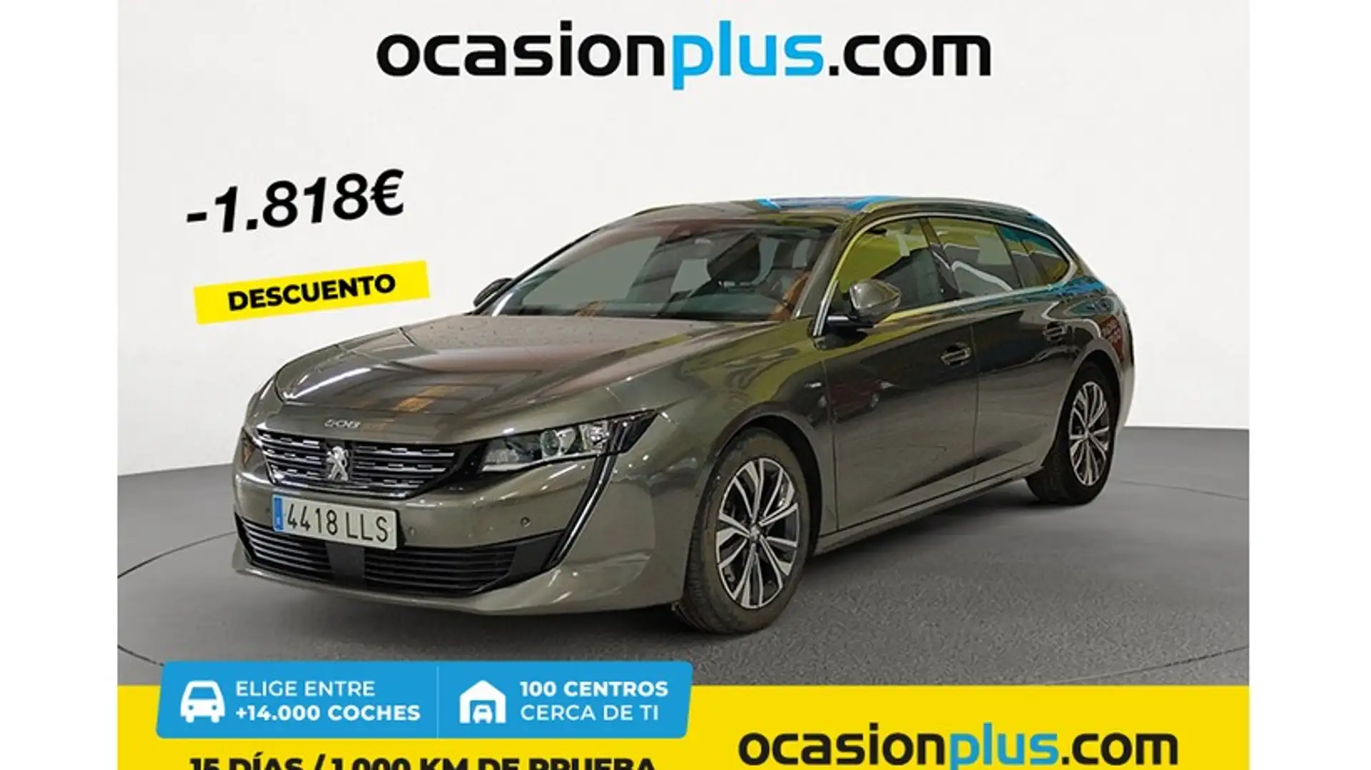 Peugeot 508 SW Hybrid 225 Allure e-EAT8 Gris - 1