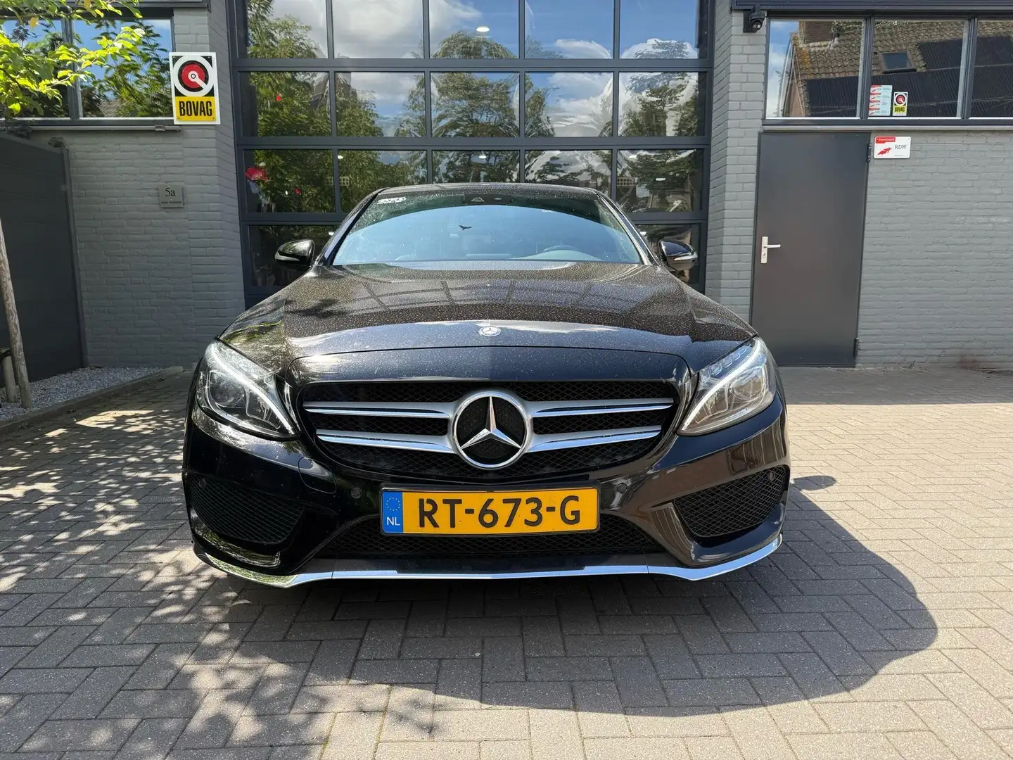 Mercedes-Benz C 180 Prestige AMG line | !!LEES TEKST!! Schwarz - 2
