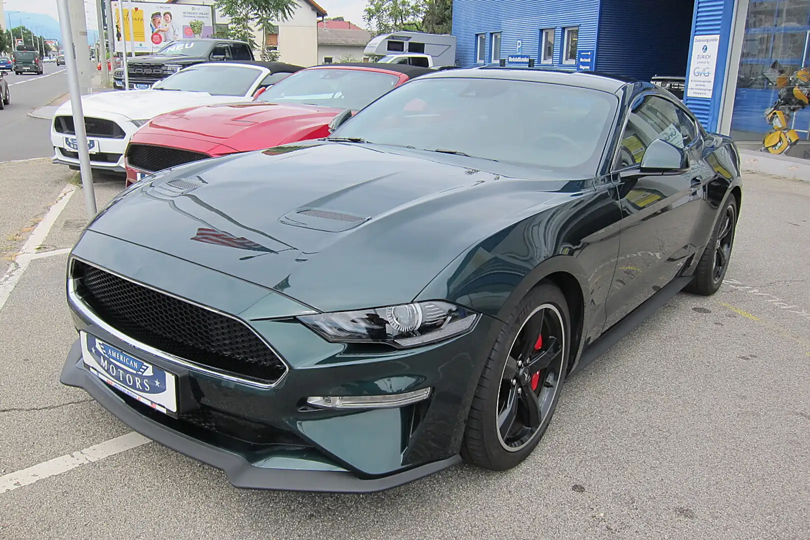Ford Mustang 5,0 Ti-VCT V8 Bullitt Grün - 2