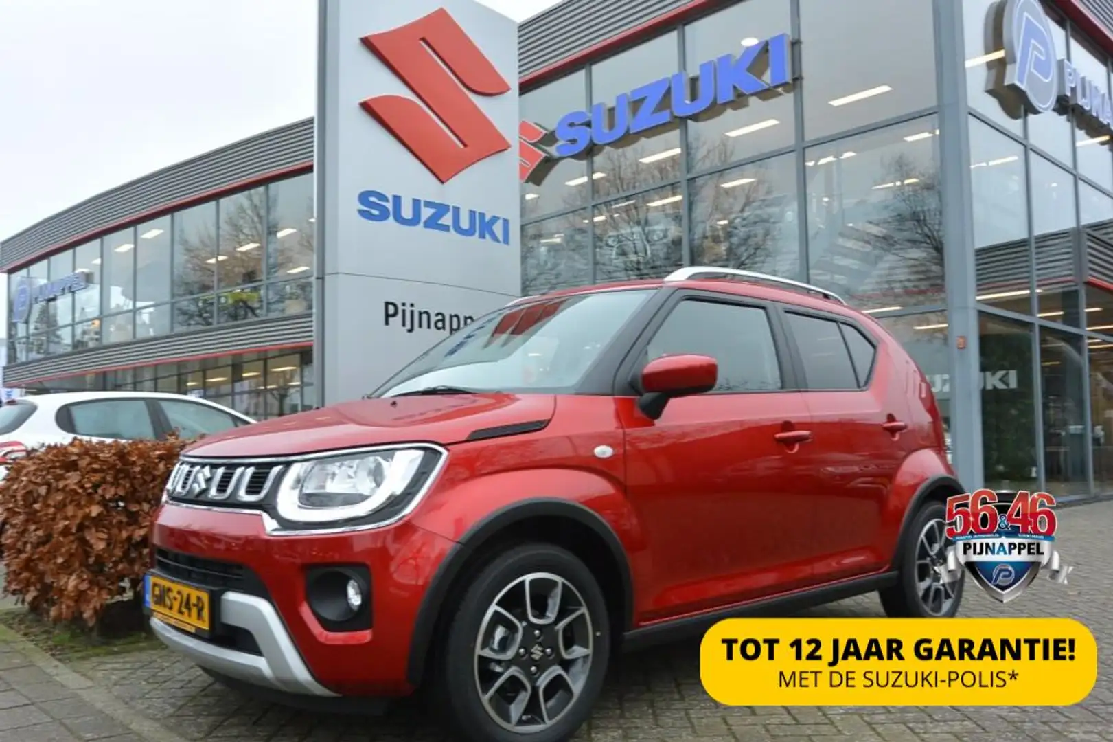 Suzuki Ignis 1.2 Select AllGrip (4x4) 5-deurs Smart Hybrid Rood - 1