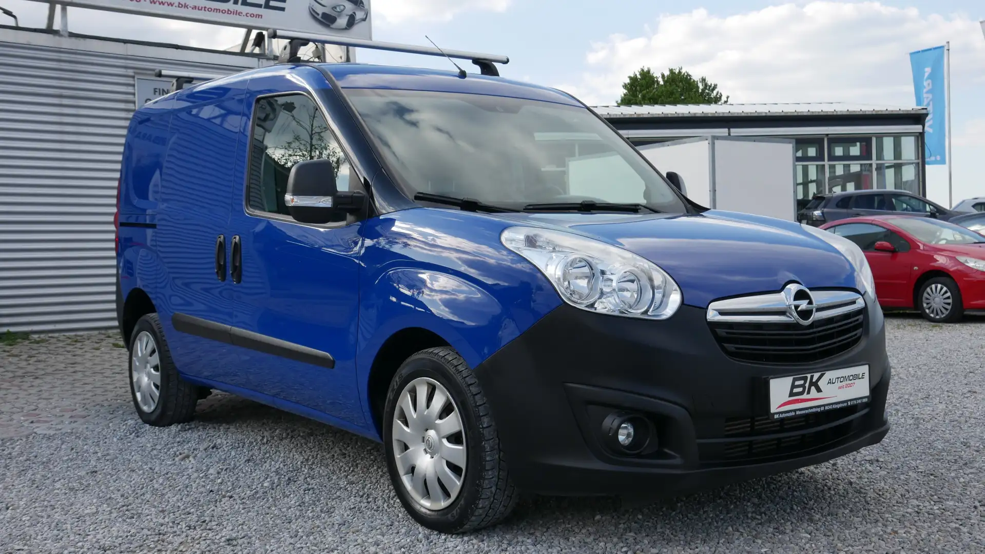 Opel Combo Kasten Scheckheft Sitz,- Standheizung Klima Navi Blau - 1