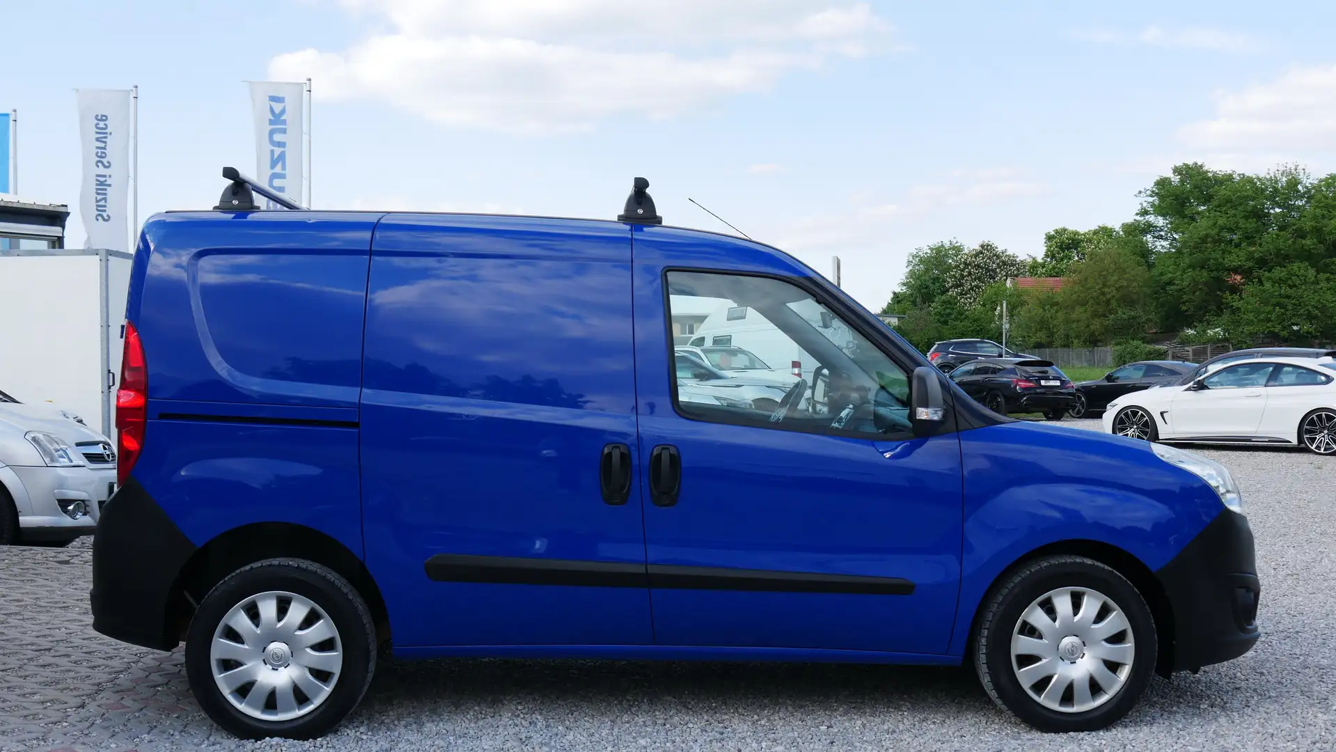 Opel Combo Kasten Scheckheft Sitz,- Standheizung Klima Navi Blau - 2