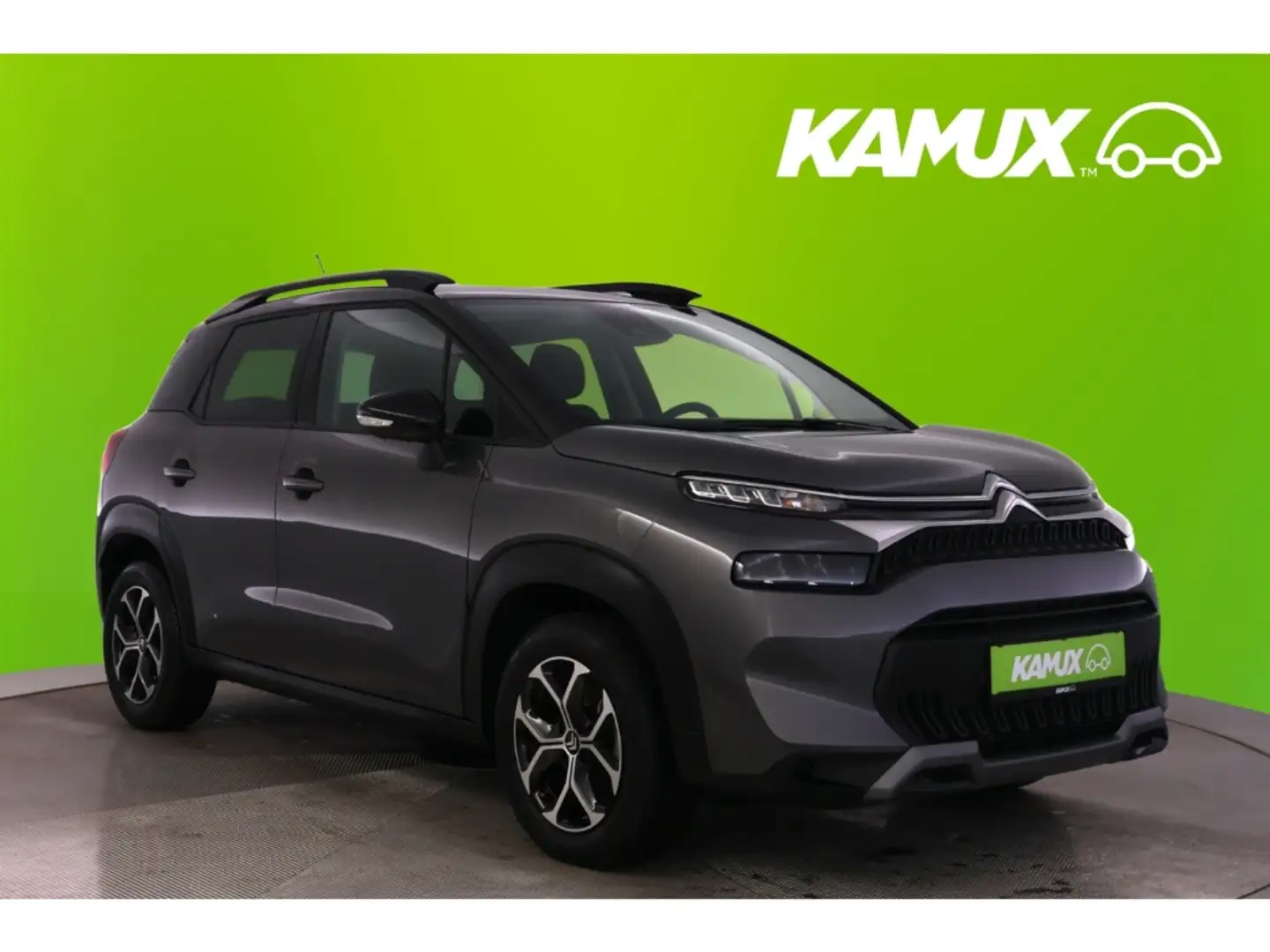 Citroen C3 Aircross 1.2 PureTech 110 Plus+NAVI+CARPLAY Gris - 1