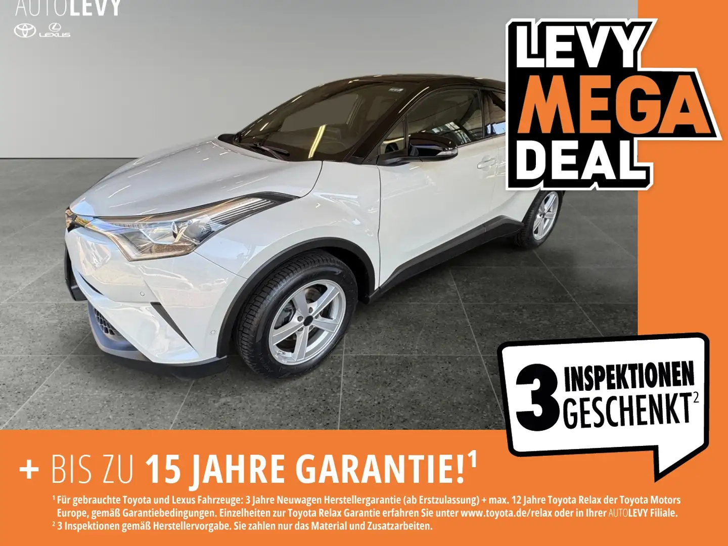 Toyota C-HR 1.2 Turbo *Navi* White - 1