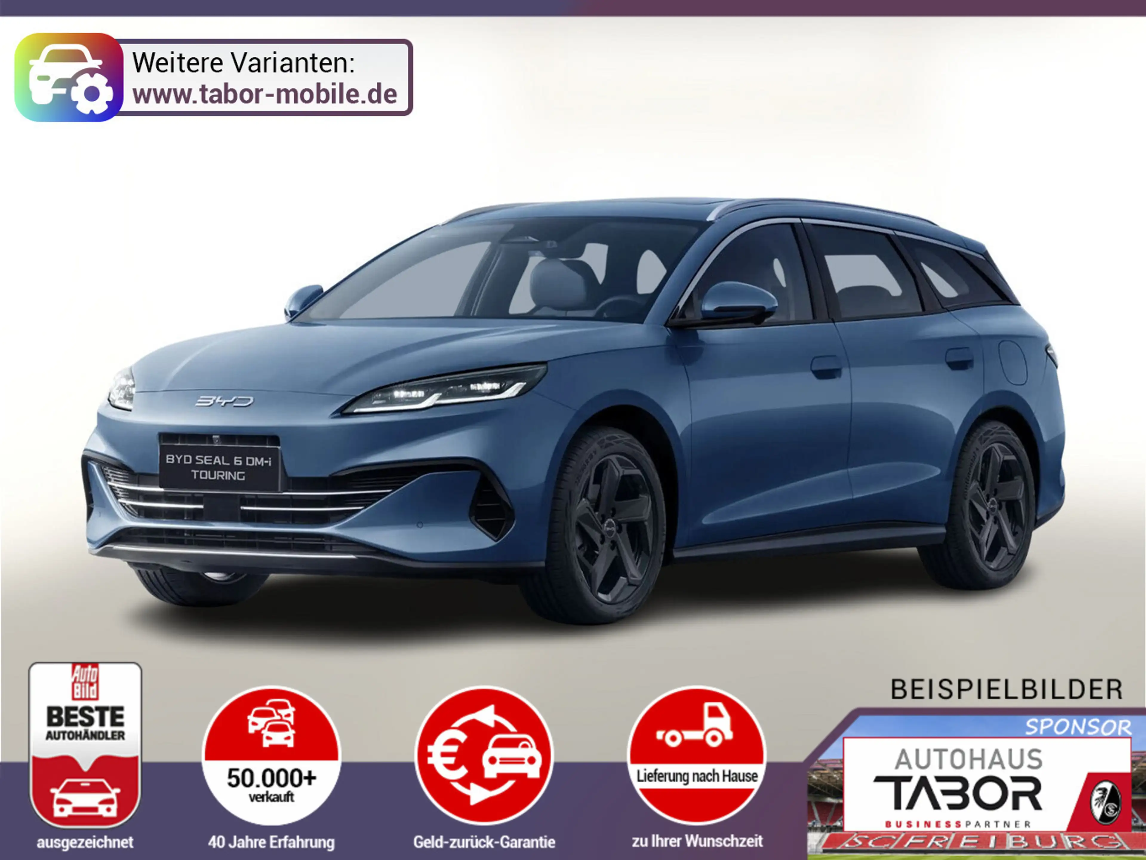 BYD Seal 6 Touring DM-i Boost 54kmReichw eHK UVP-33%*