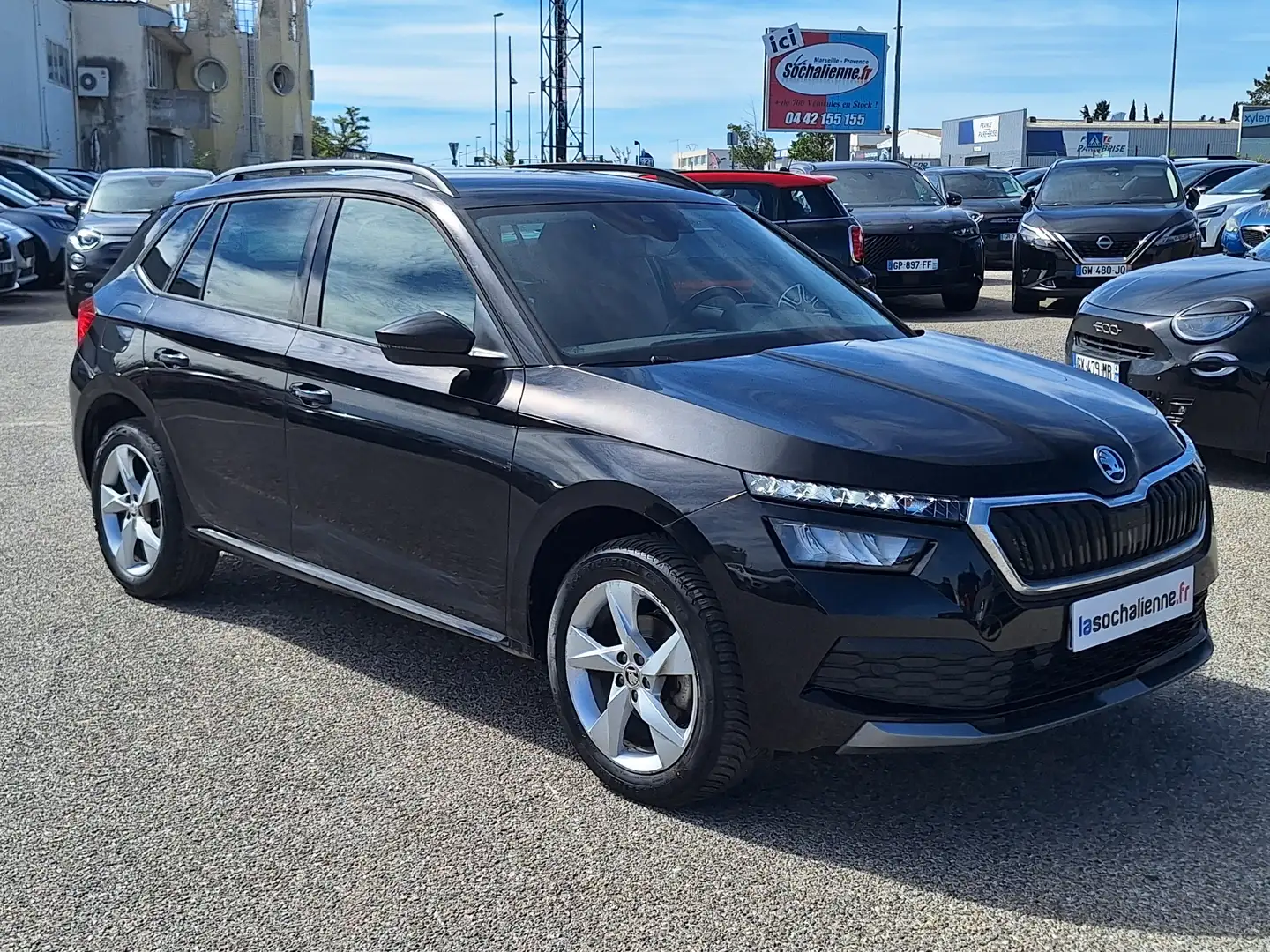 Skoda Kamiq 1.0 TSI Evo 110 ch DSG7 Ambition Schwarz - 2