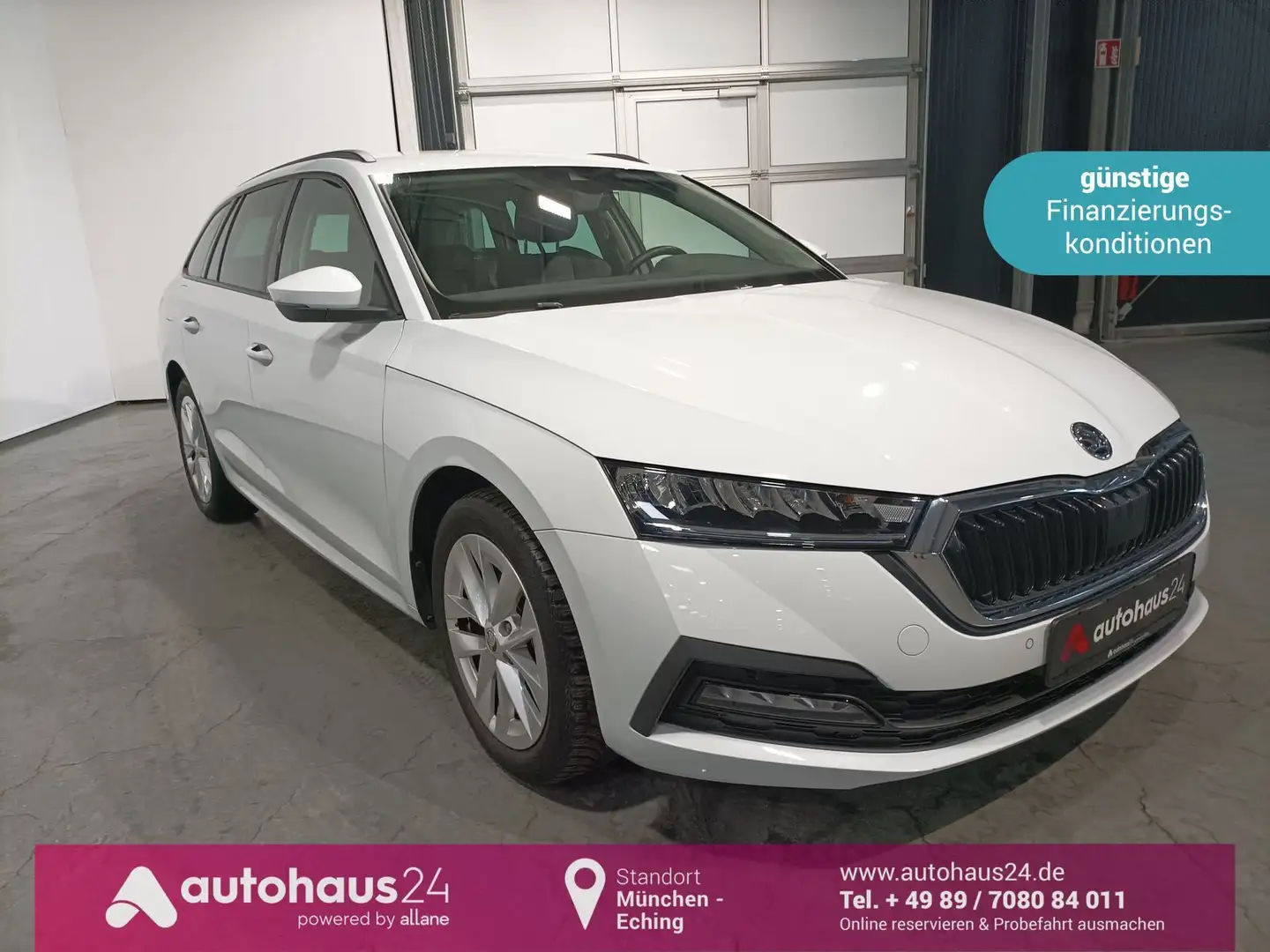 Skoda Octavia Combi 1.0 TSI Ambition|LED|Navi|Kamera Weiß - 1