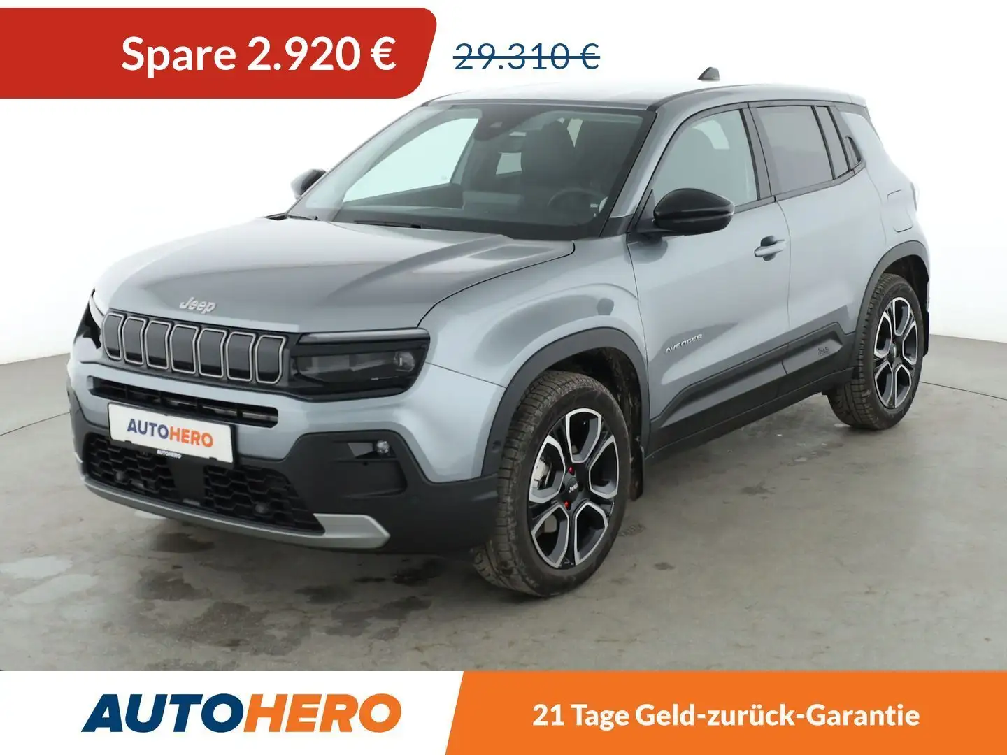 Jeep Avenger 1.2 T3 Summit Aut.*NAVI*LED*ACC*CAM*PDC*SHZ* Gris - 1