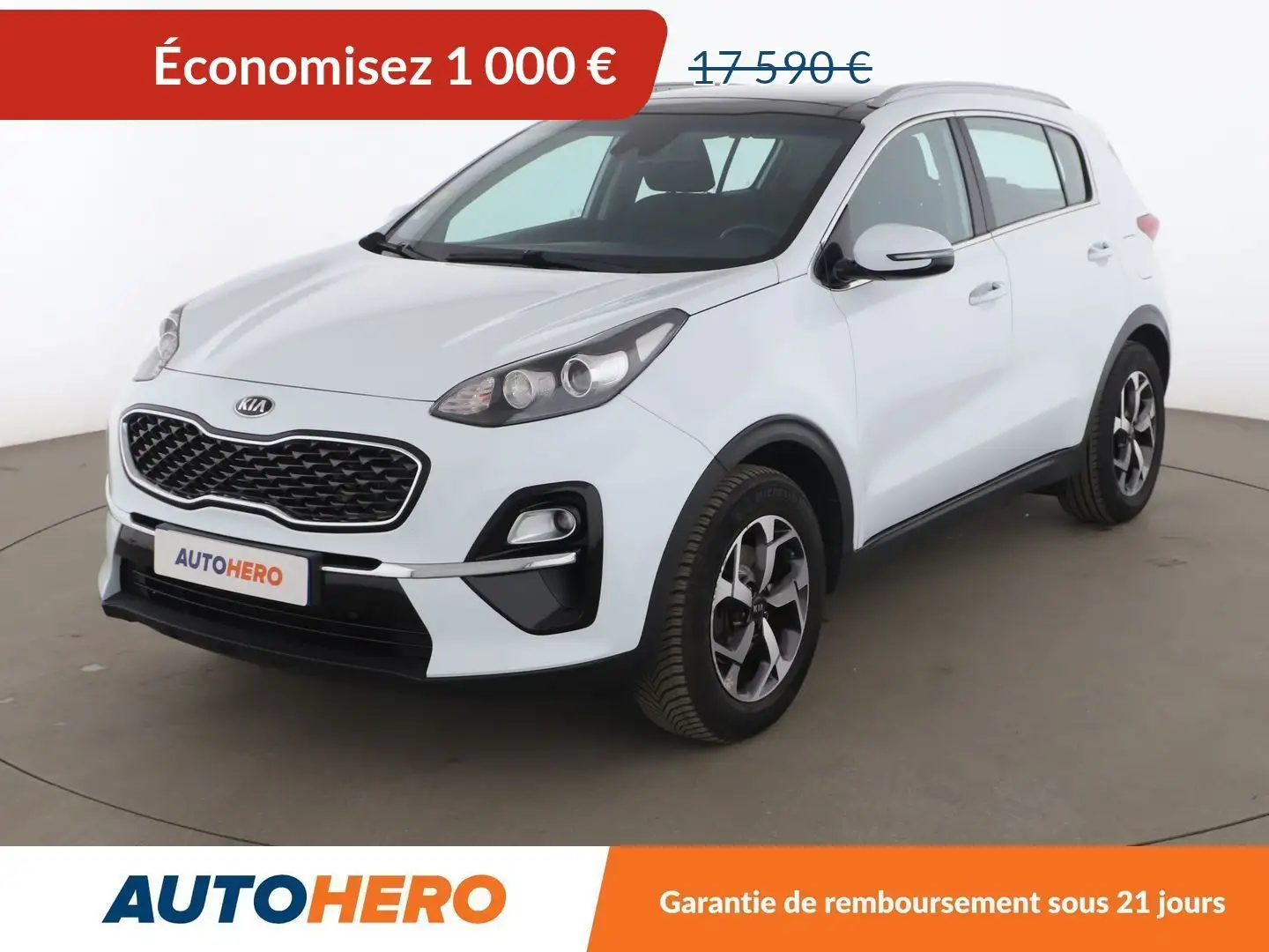 Kia Sportage 1.6 CRDi ISG Active 2WD Blanc - 1