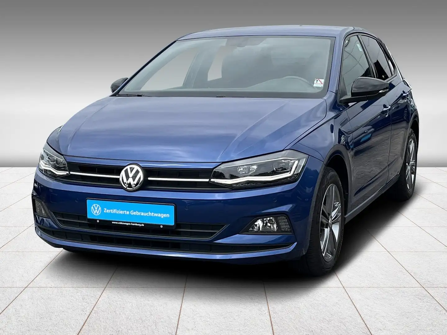 Volkswagen Polo United 1.0 Sitzheizung Navi Einparkhilfe Blau - 2