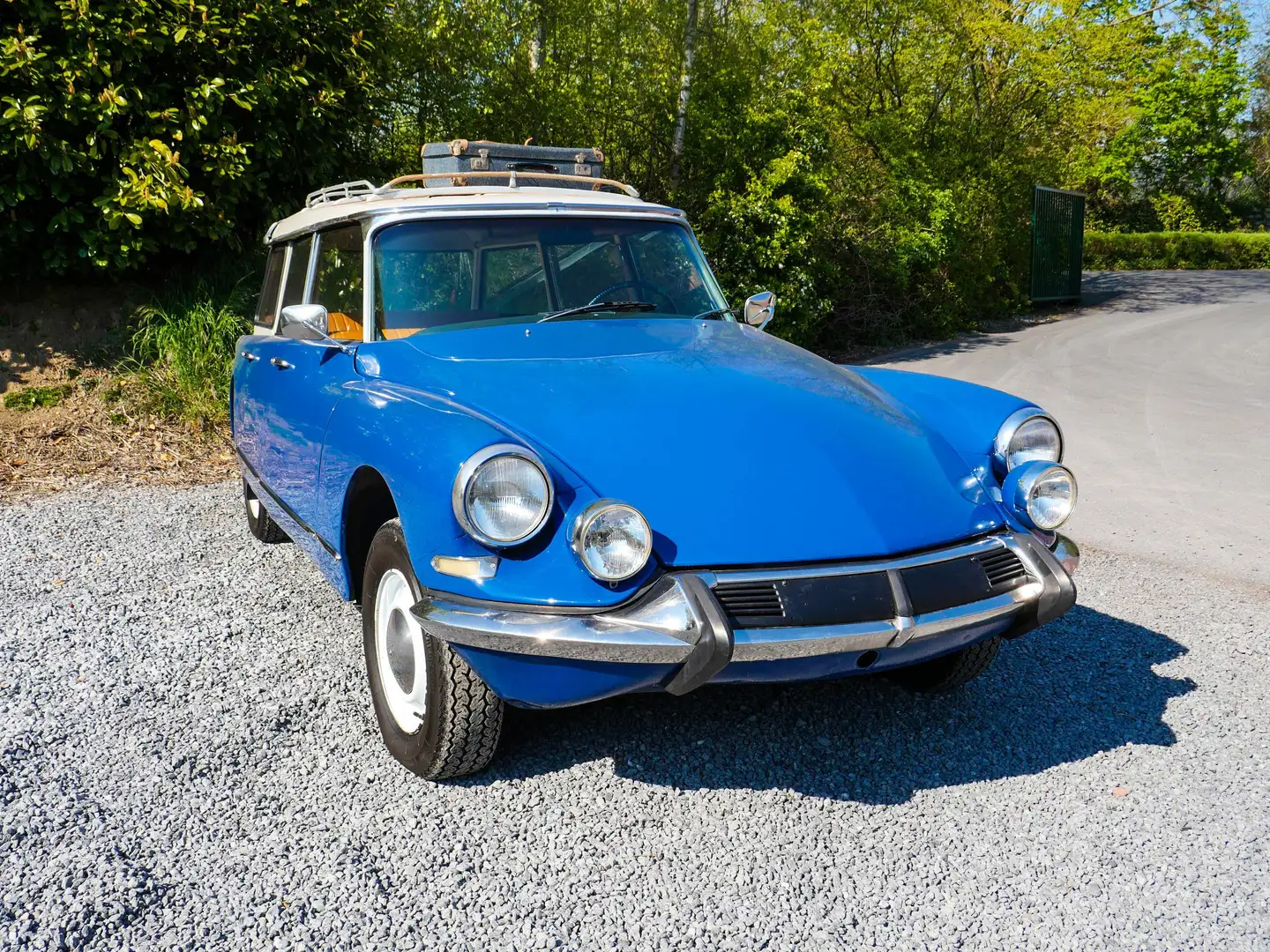 Citroen DS 19  FAMILIALE  9 places Blauw - 2