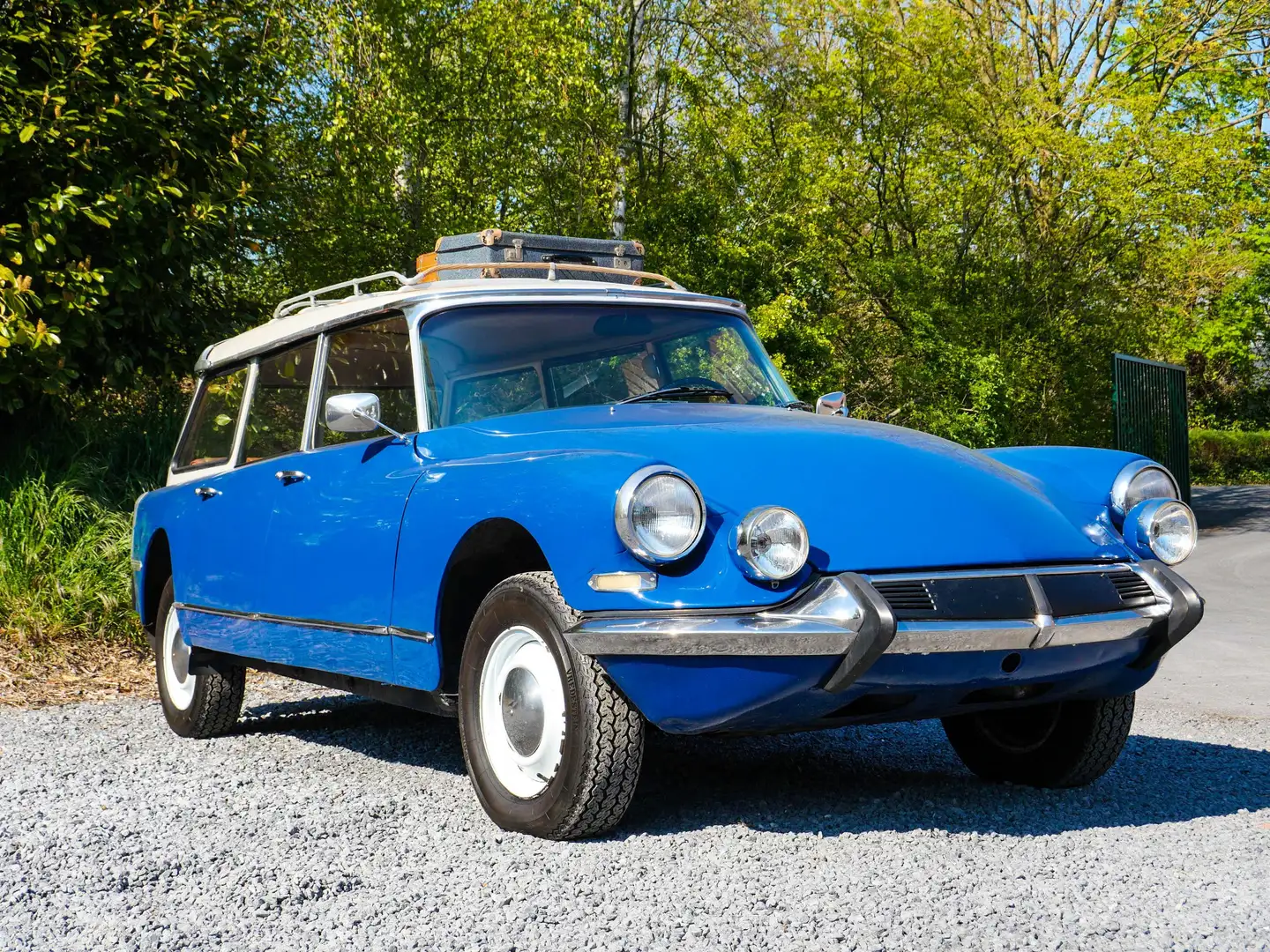 Citroen DS 19  FAMILIALE  9 places Blauw - 1