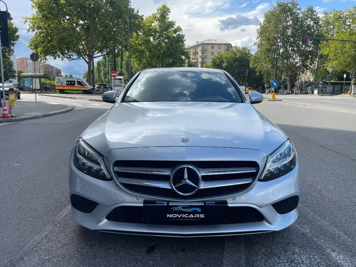 Mercedes-Benz C 220 Classe C-W205 2018 Berlina d Business auto Argent - 2