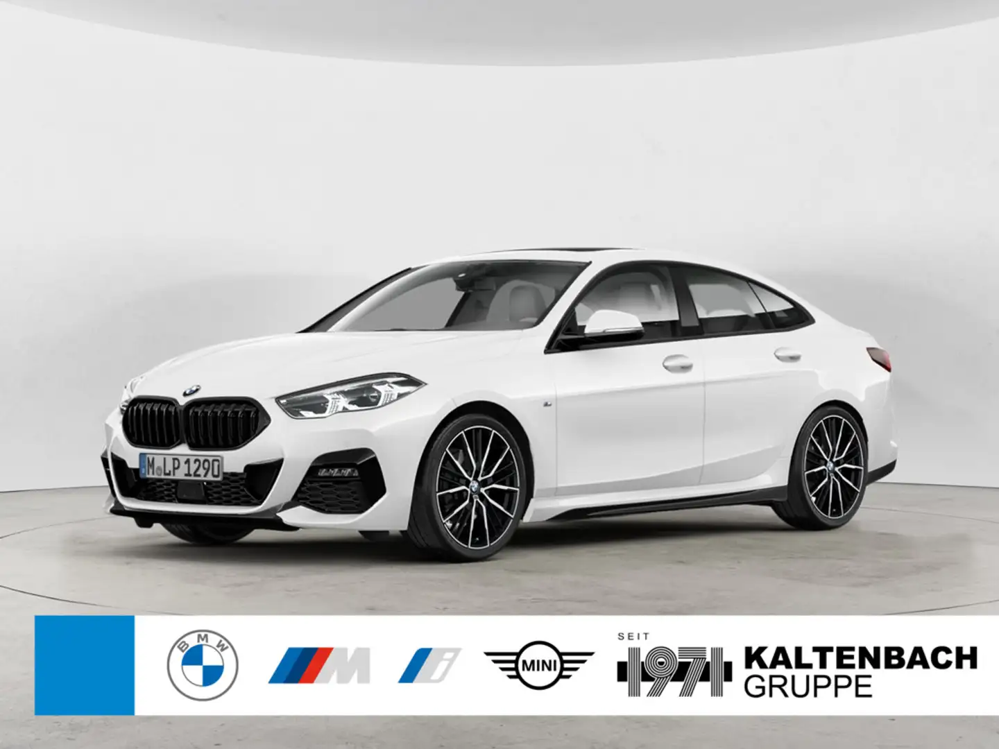 BMW 218 i Gran Coupe M-Sport PANO LED ACC NAVI SHZ Weiß - 1