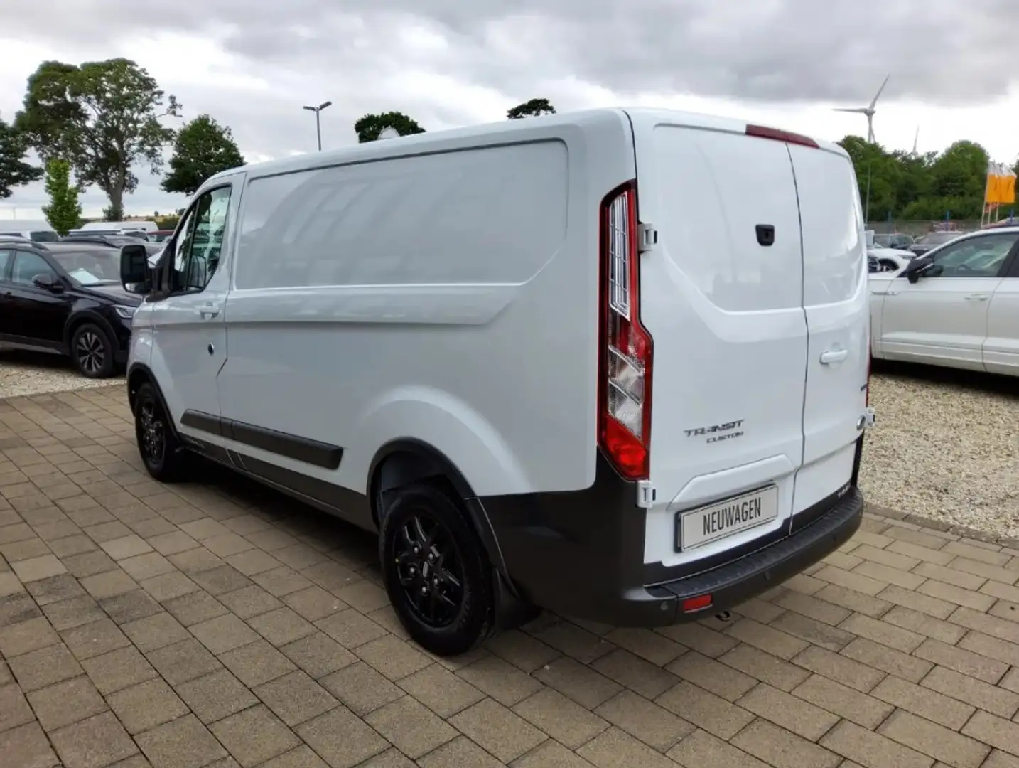 Ford Transit Custom Kasten 2,0 MHEV L1H1 300 Trail Blanc - 2