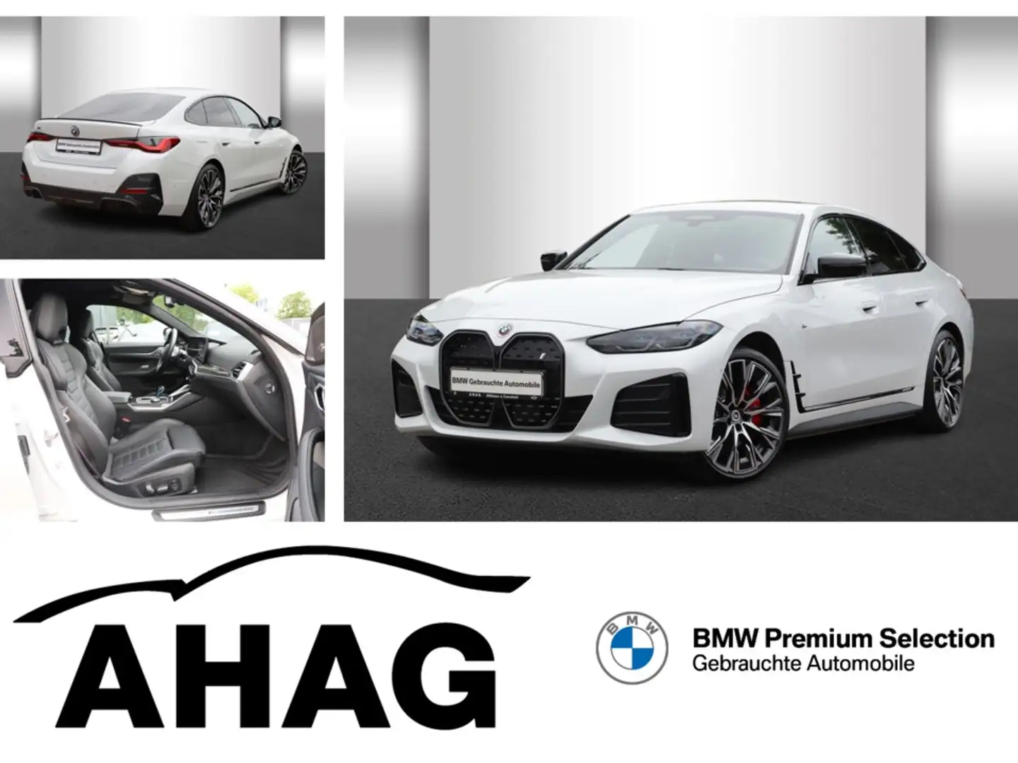 BMW i4 eDrive35 M Sport Klimaaut. Glasdach AHK Blanc - 1